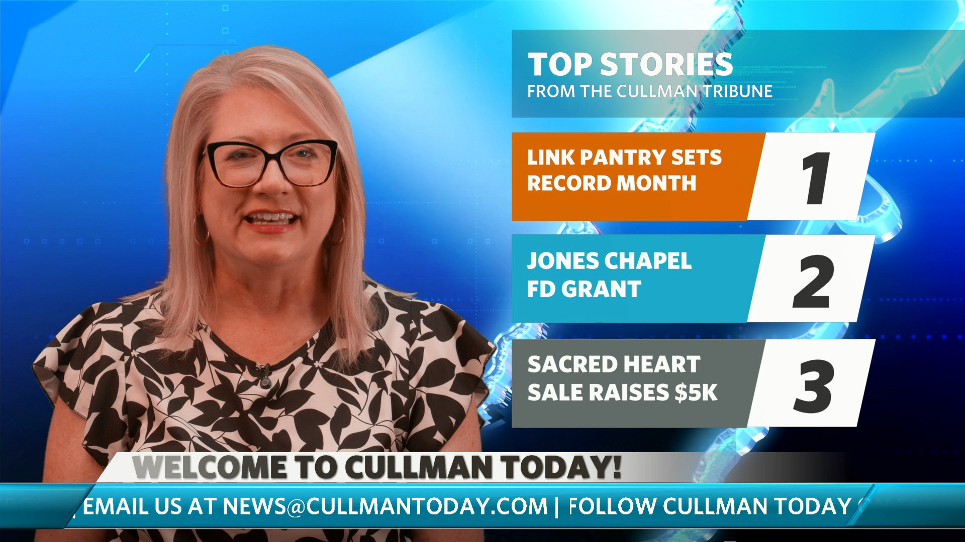 Link Pantry record month | Jones Chapel SAFER grant | $5K Christmas sale