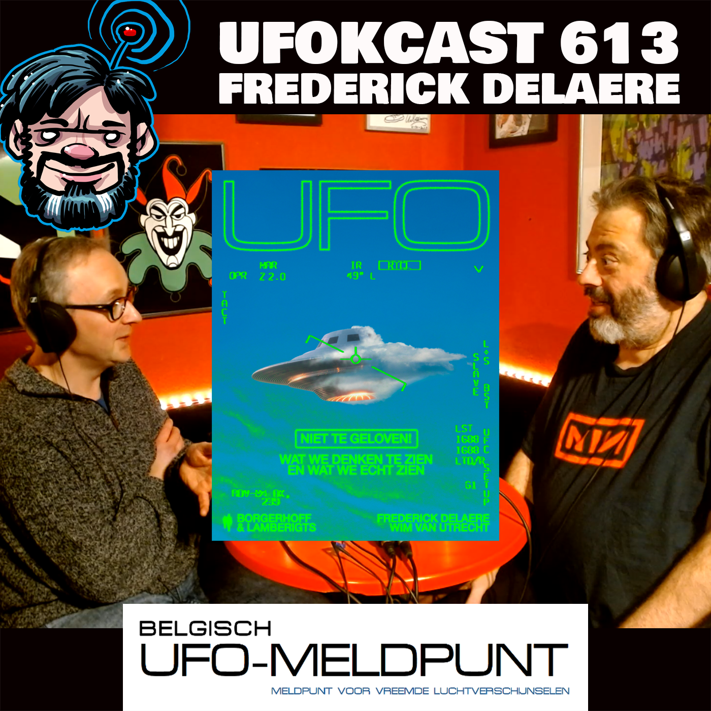 FOKCAST 613: Frederick van het Belgisch UFO-meldpunt.