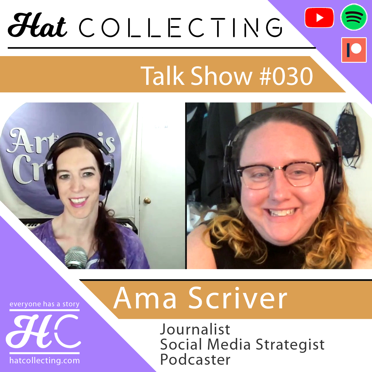 #030 Ama Scriver (Journalist, Social Media Strategist, Podcaster)
