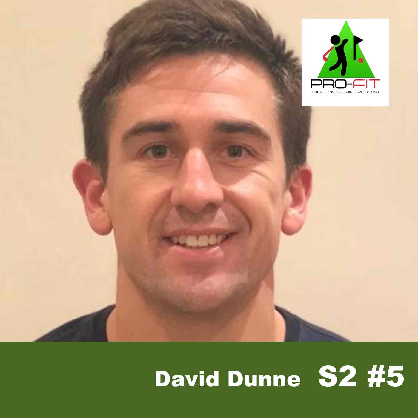 S02 EP05 Nutrition for the golf course - breaking old habits and building new ones with European Tour nutritionist David Dunne