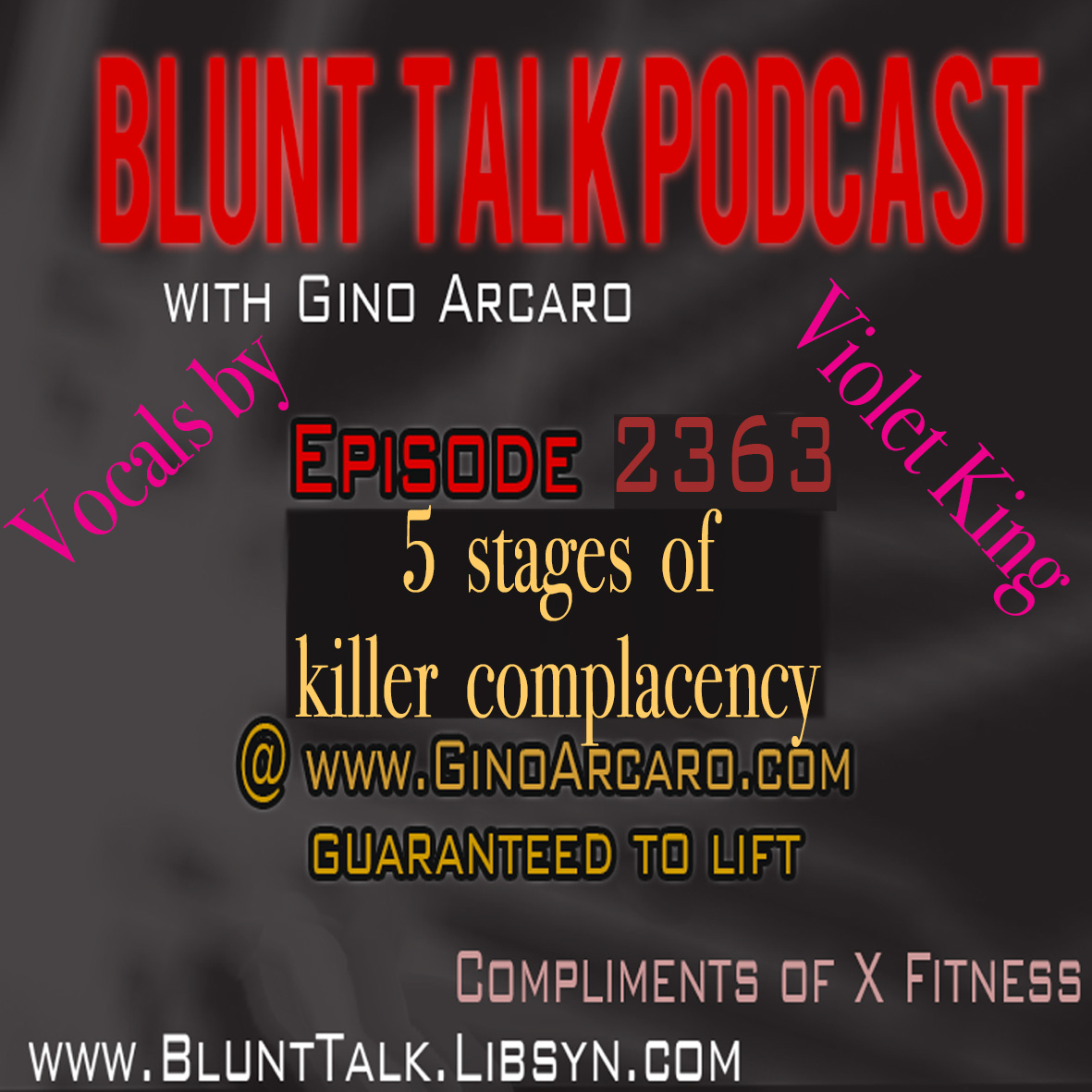 2363. 5 stages of killer complacency.