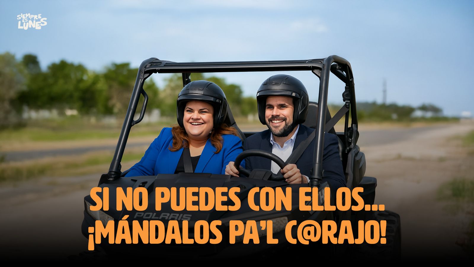 Si no puedes con ellos… ¡mándalos pa’l c@raj0!
