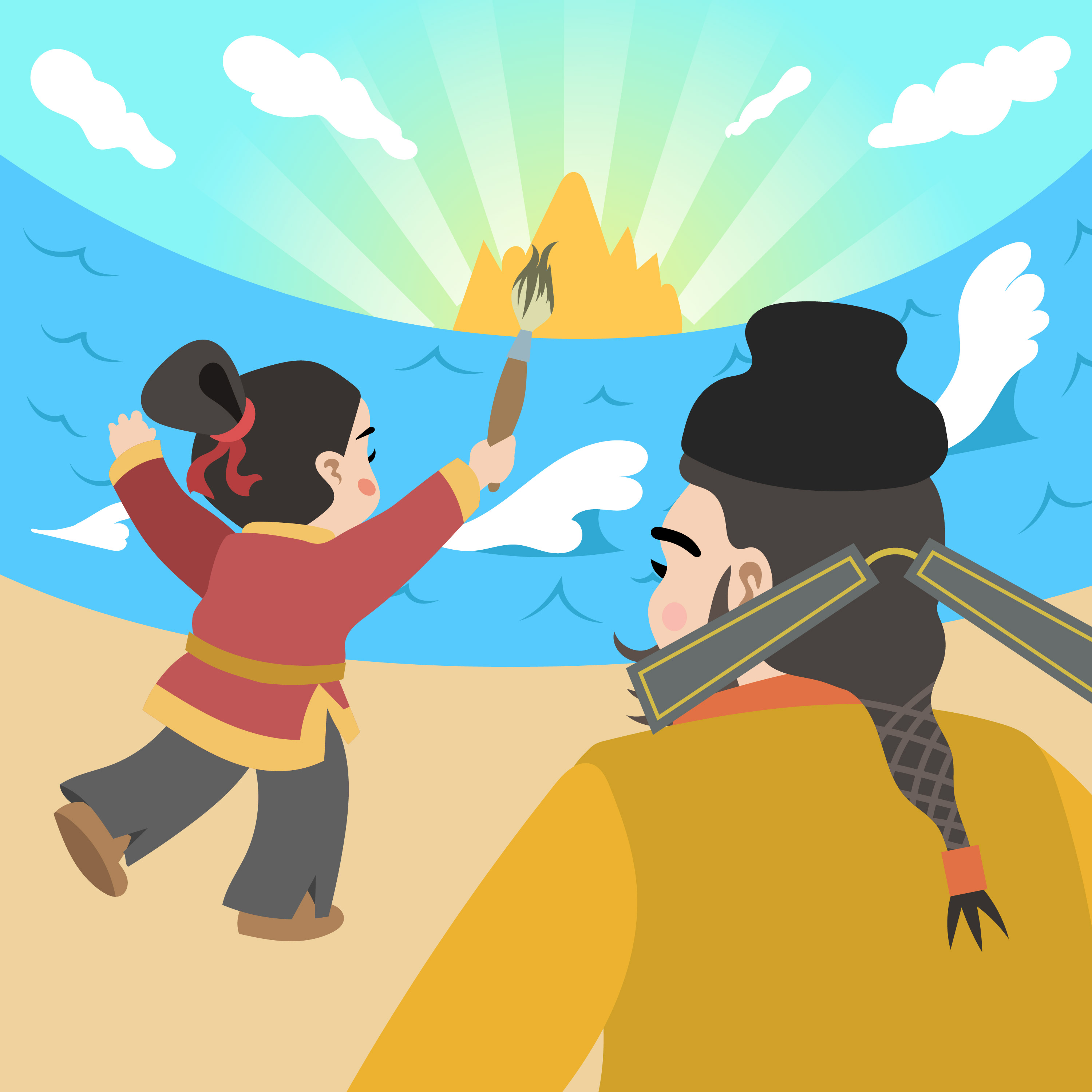 The Magic Paintbrush-Storytelling Podcast for Kids-Ages 4-10:E305
