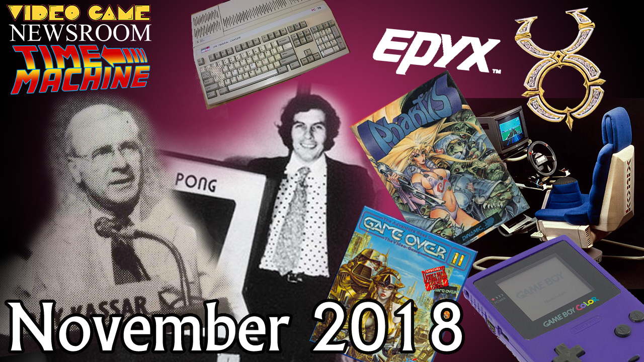 Video Game Newsroom Time Machine