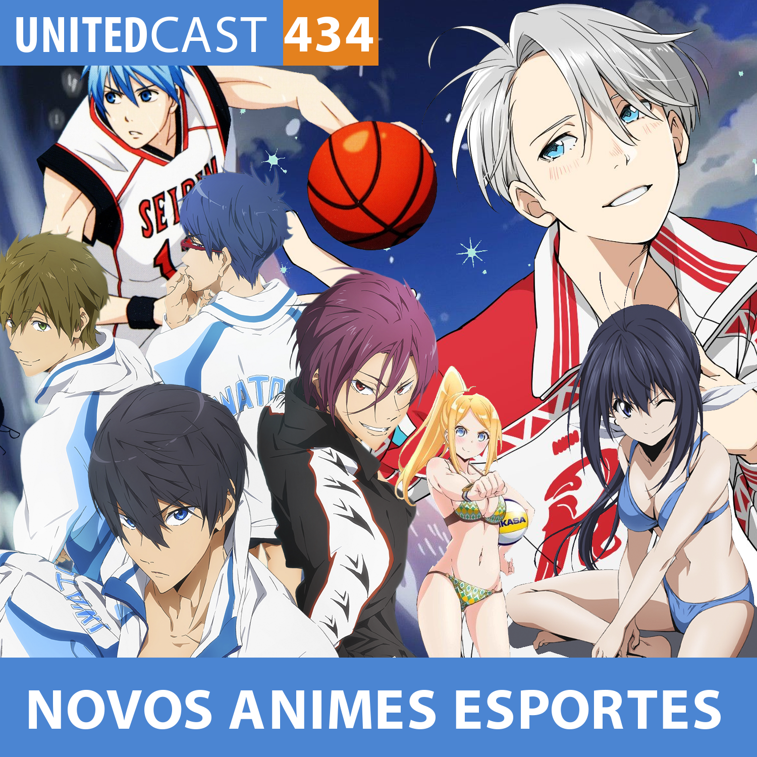 UNITEDcast #435 - A INFLUÊNCIA DOS NOVOS ANIMES DE ESPORTES