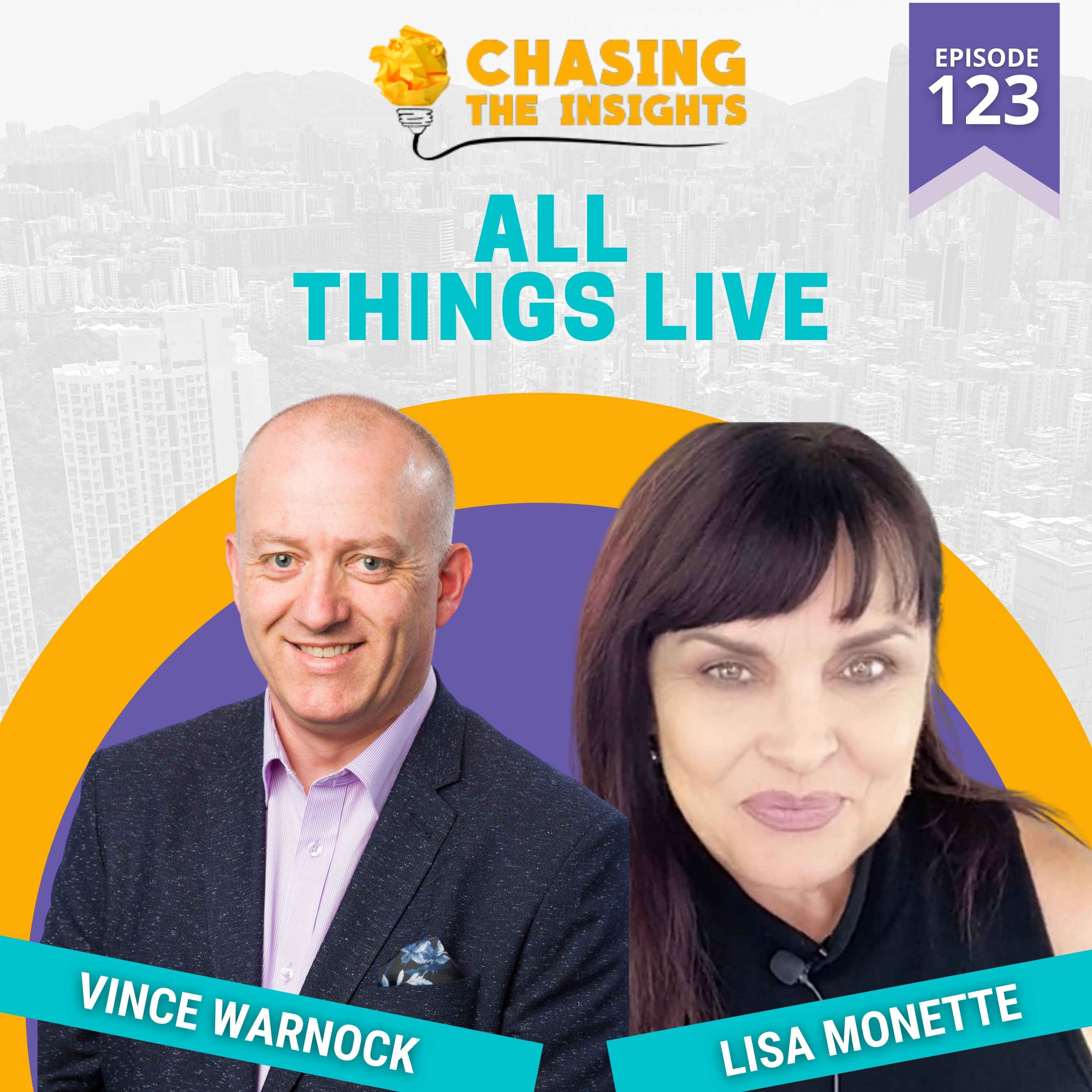 EP123 - Lisa Monette on all things live video