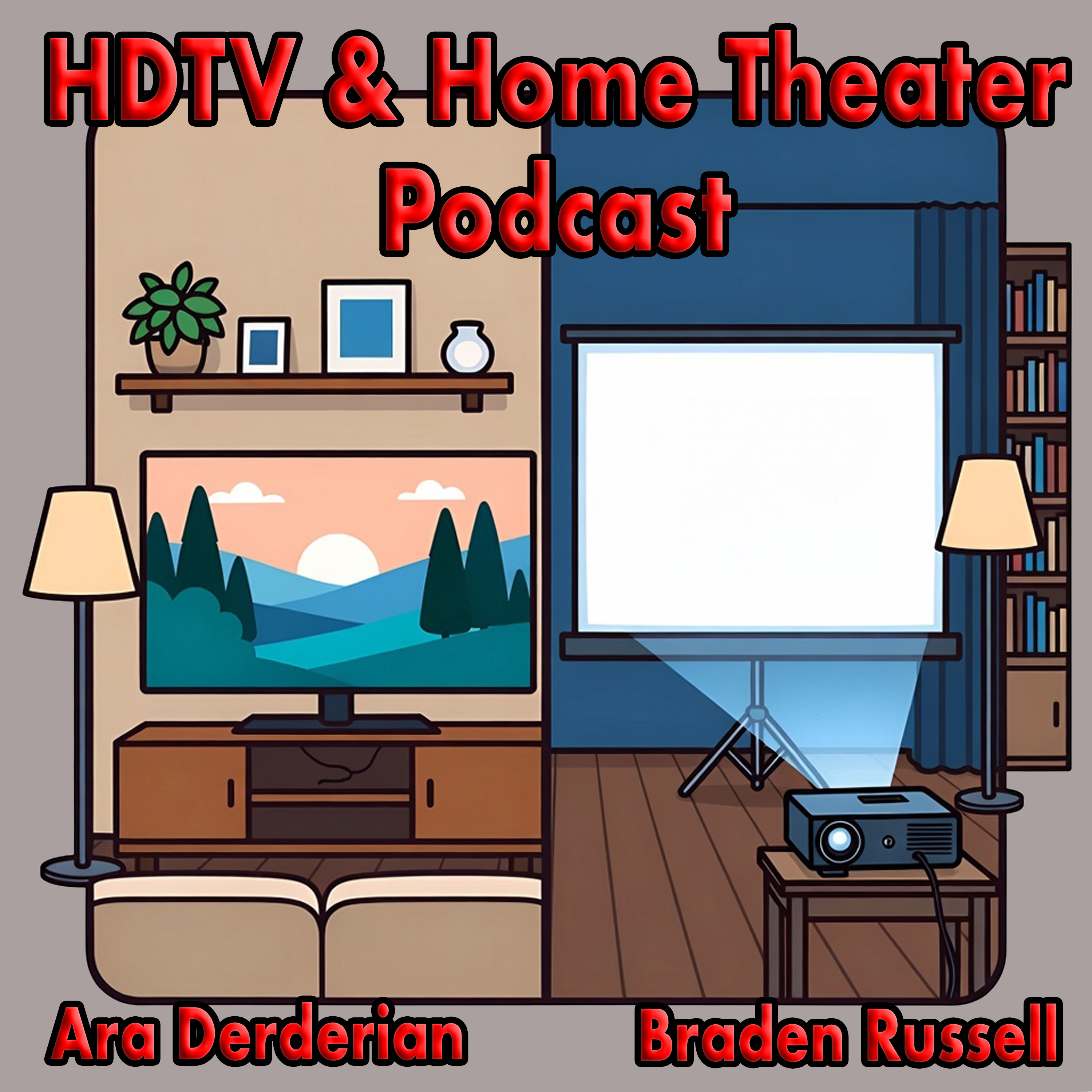 Podcast #1232: Large Format TV vs Projector