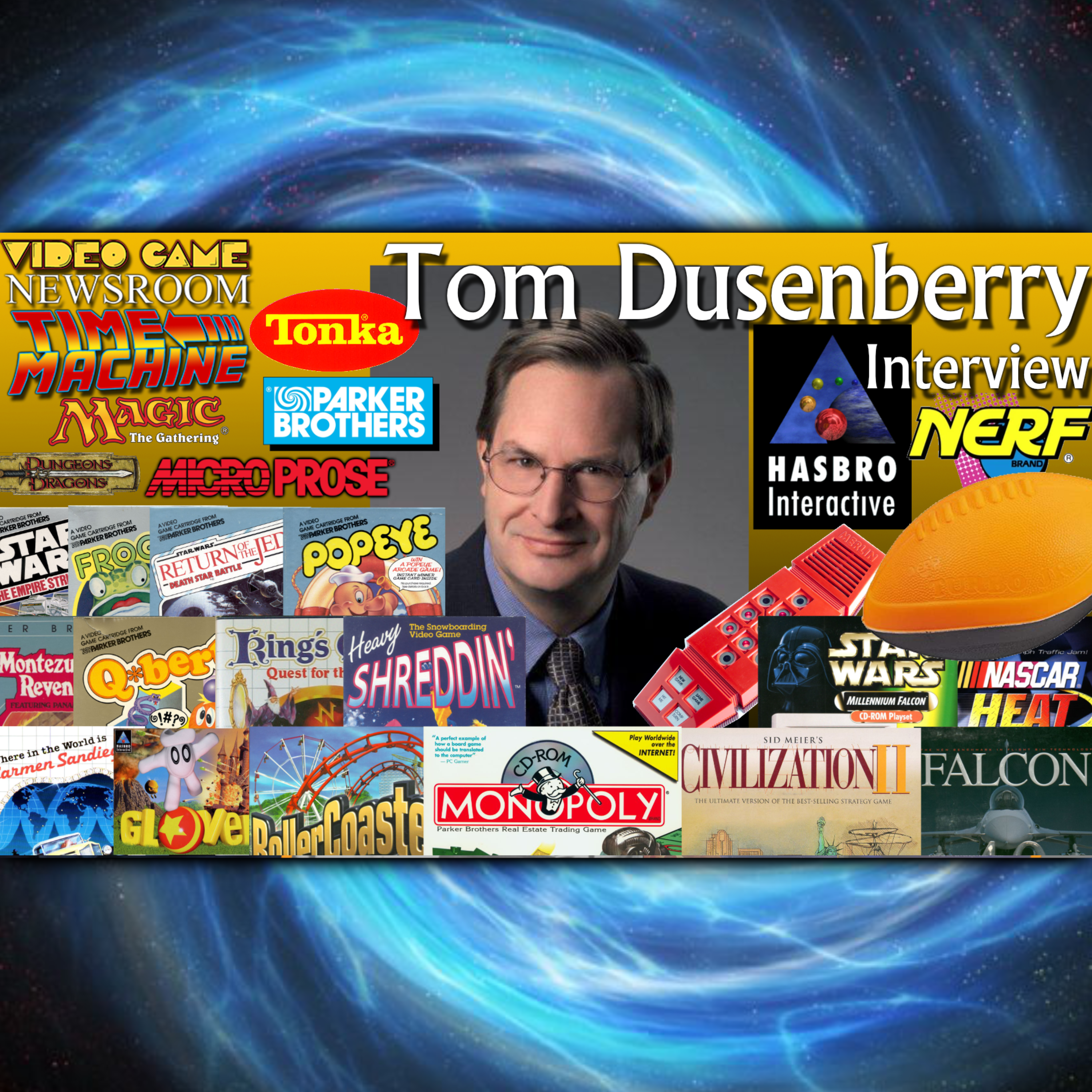 Video Game Newsroom Time Machine