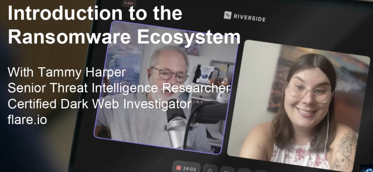 CST Replay: The Ransomware Ecosystem with Tammy Harper