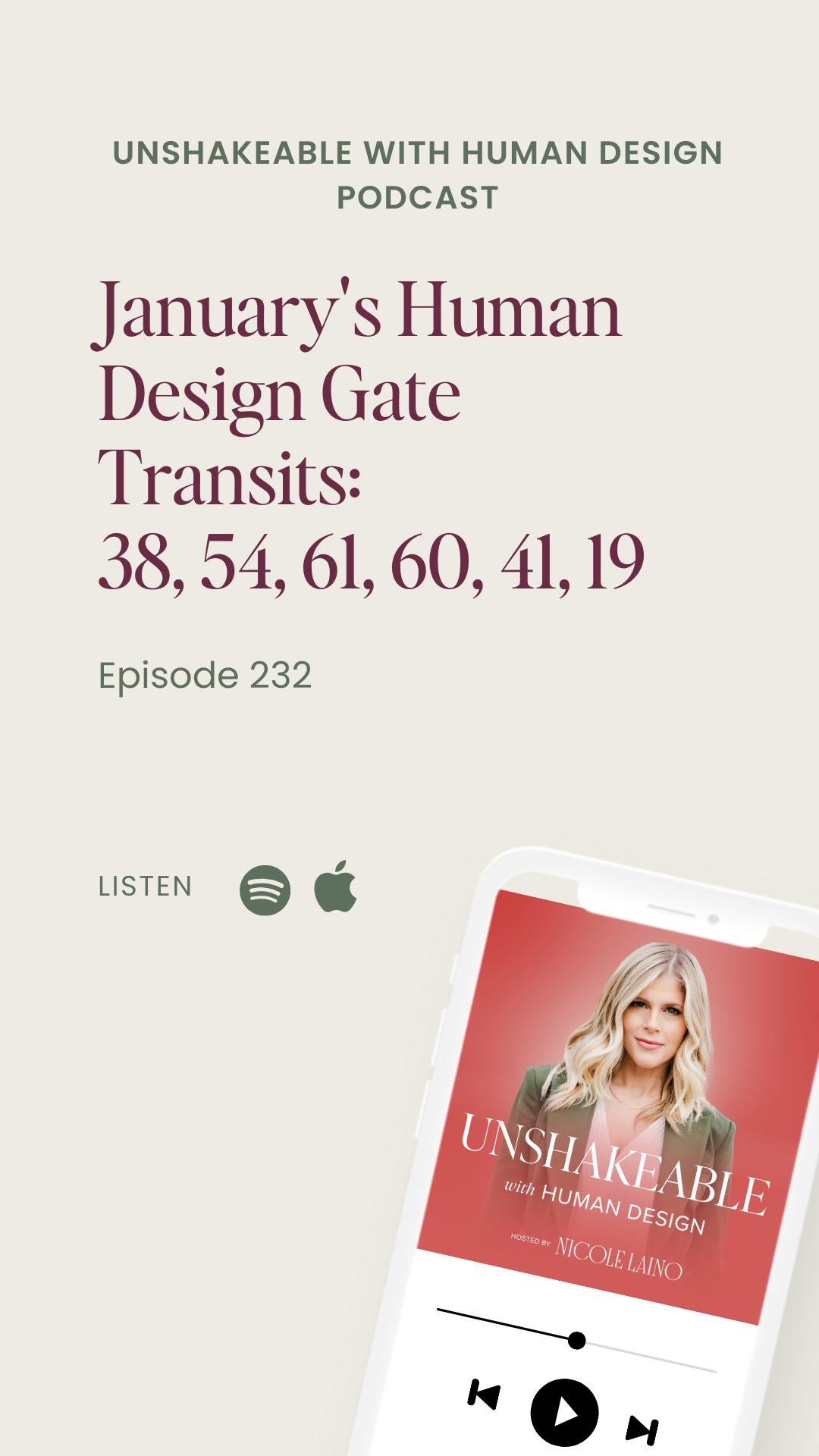 Unshakeable with Human Design - A Human Design For Business Podcast