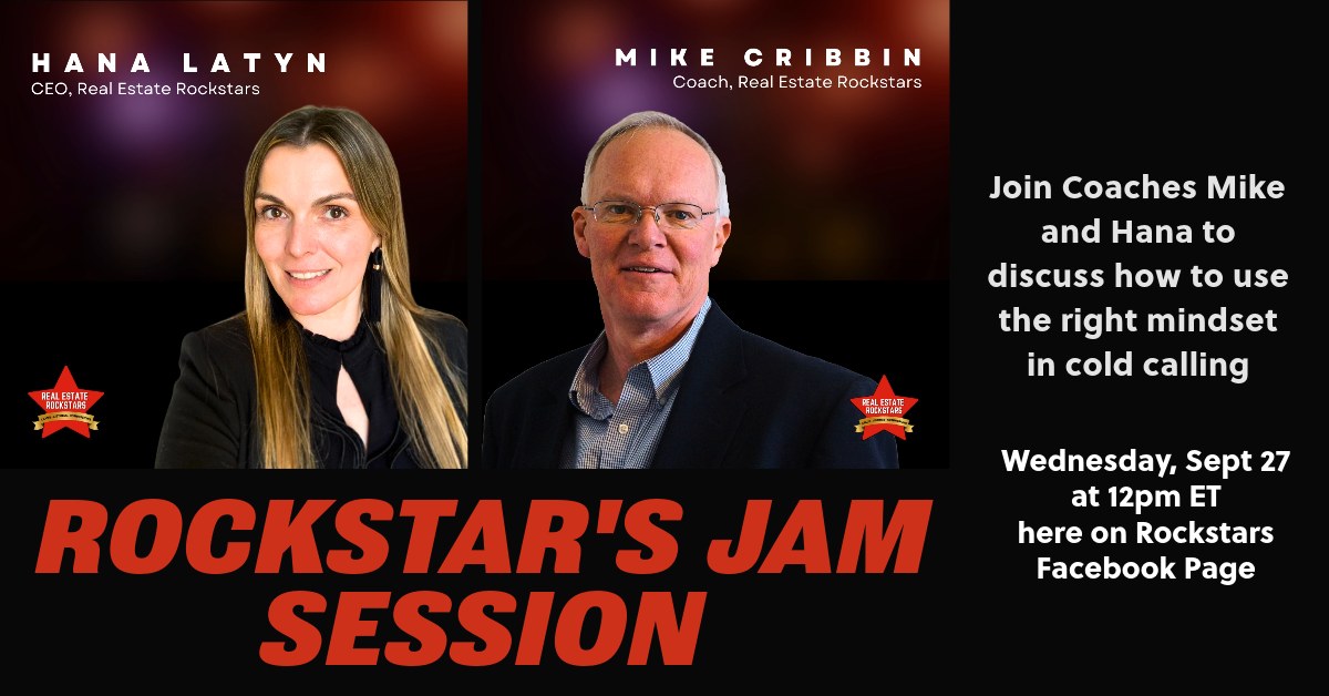 Real Estate Rockstars Jam Session - FSBOs and Cold Calling Tips from Coach Mike Cribbin