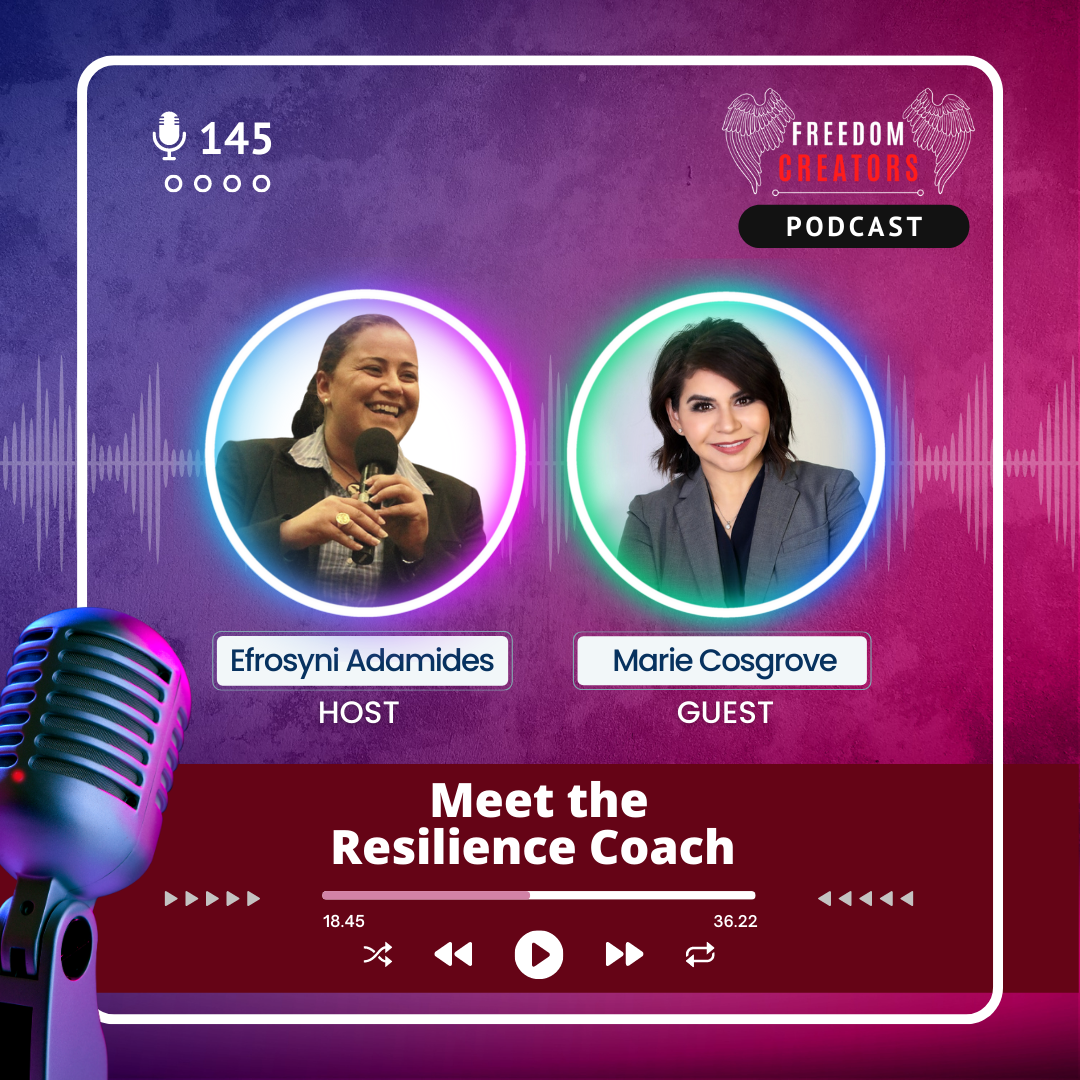 145. Meet the Resilience Coach Dr. Marie Cosgrove