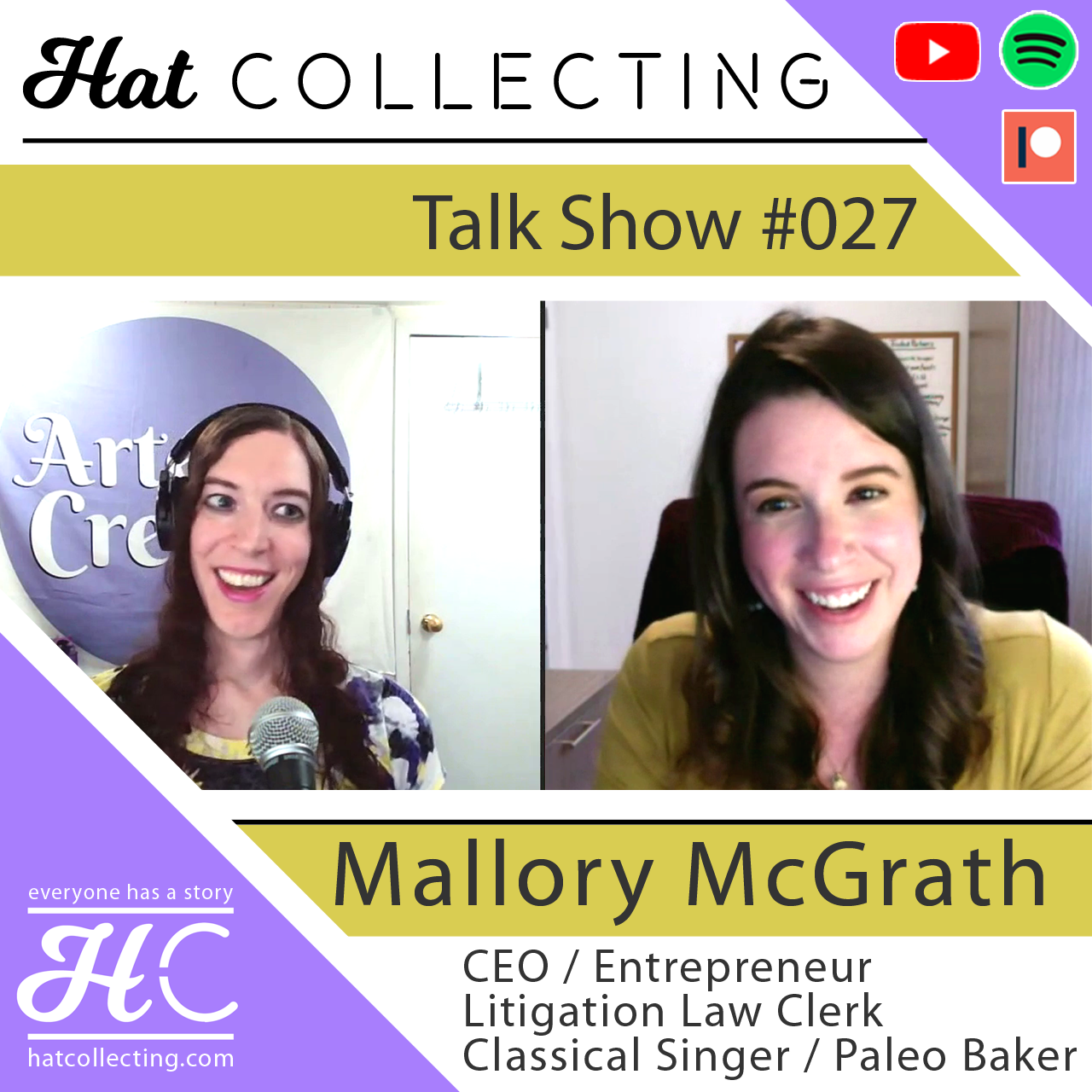 #027 Mallory McGrath (CEO/Entrepreneur, Litigation Law Clerk, Classical Singer, Baker, Mom)