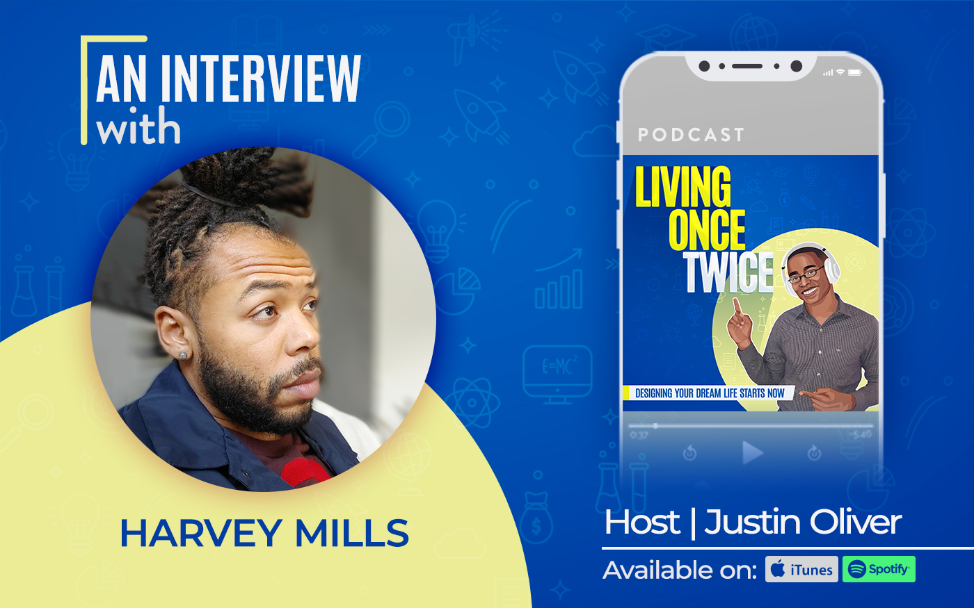 Living Once Twice Ep 13 - Turning Vulnerability into Your Superpower w Life Coach Harvey Mills (Part 2)