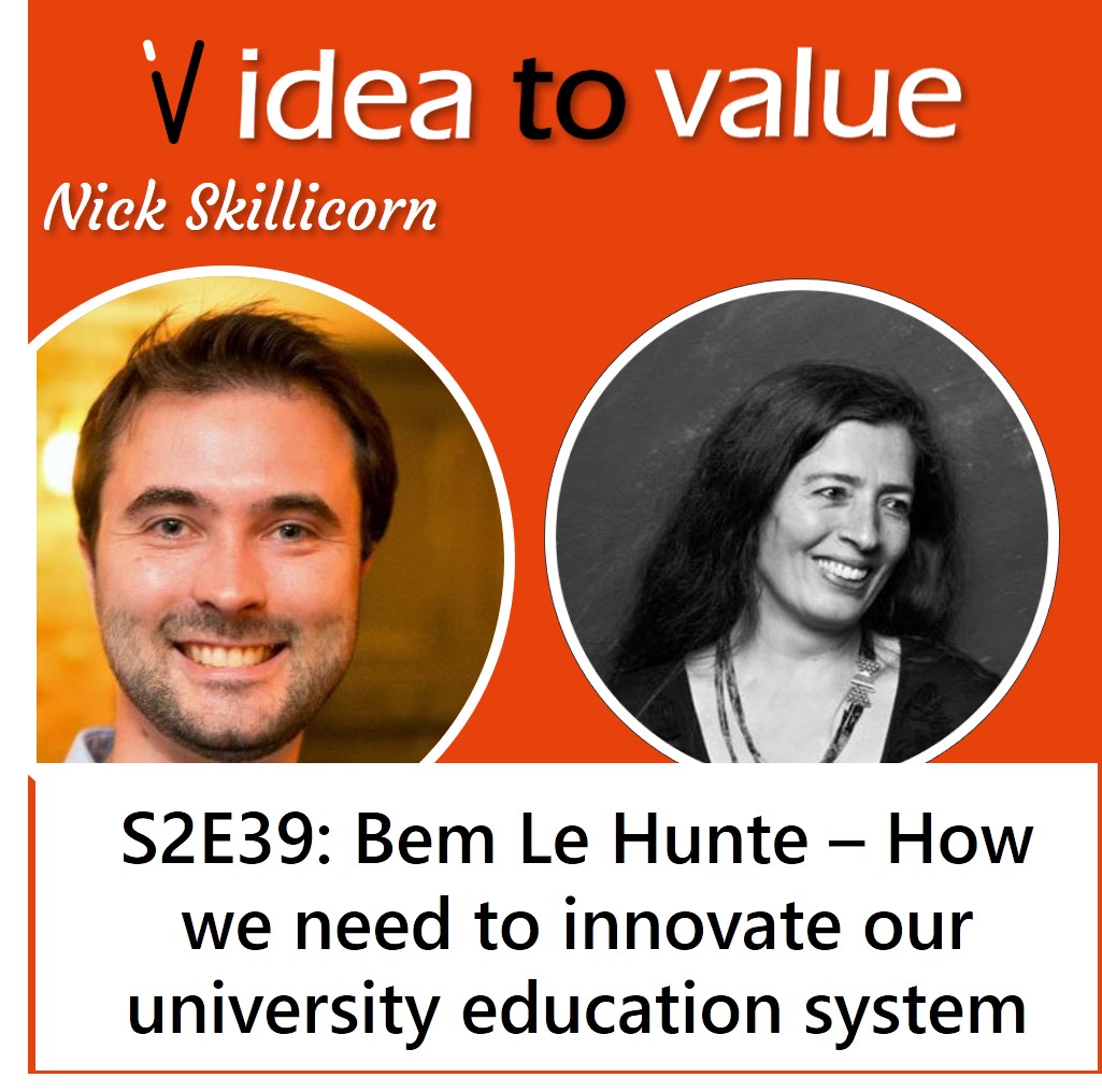 S2E39: Bem Le Hunte – How we need to innovate our university education system