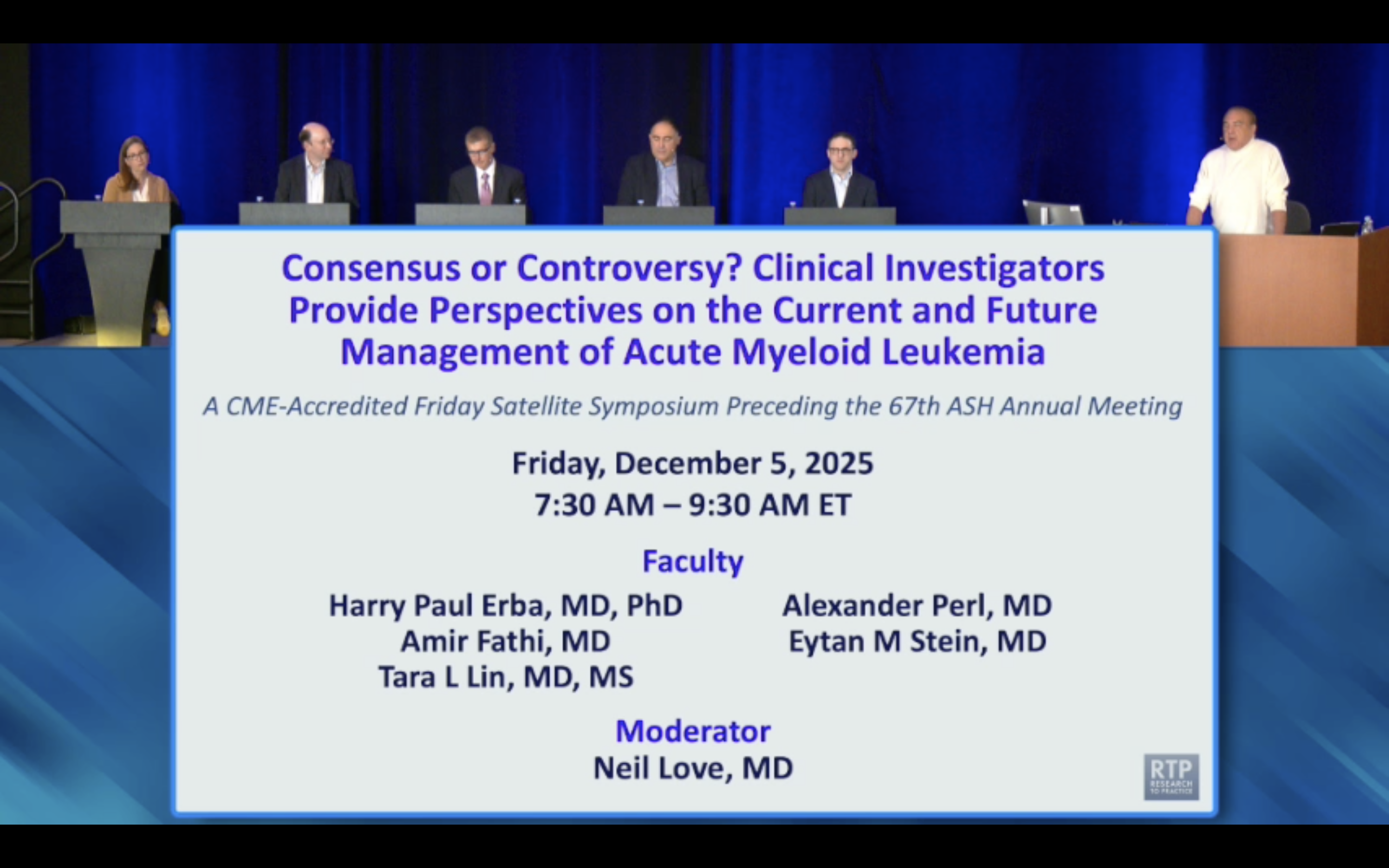 Acute Myeloid Leukemia — Proceedings from a Symposium Series Preceding the 67th ASH Annual Meeting and Exposition