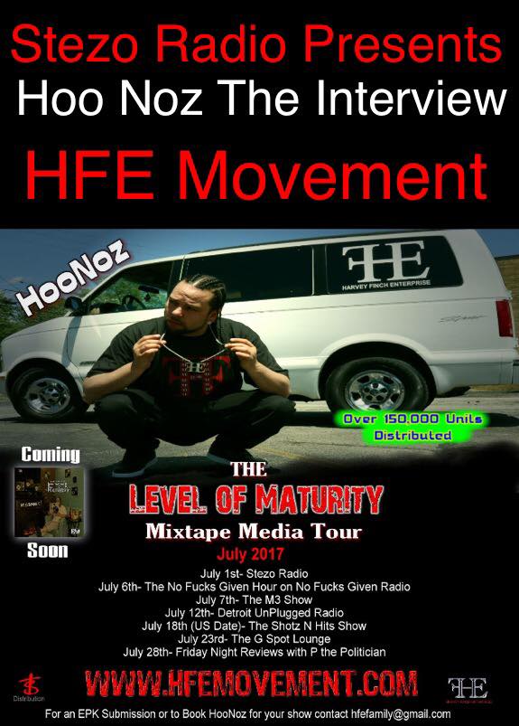 Stezo Radio-TheHooNozInterview HFE World