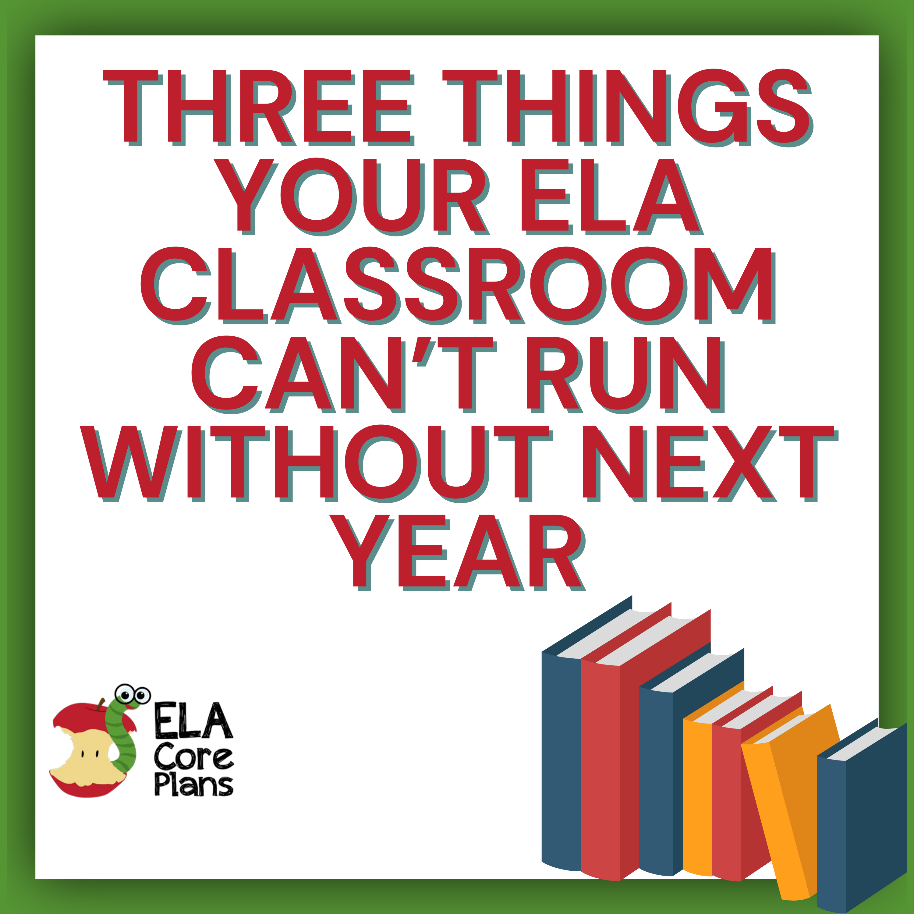 Two Middle School ELA Teachers