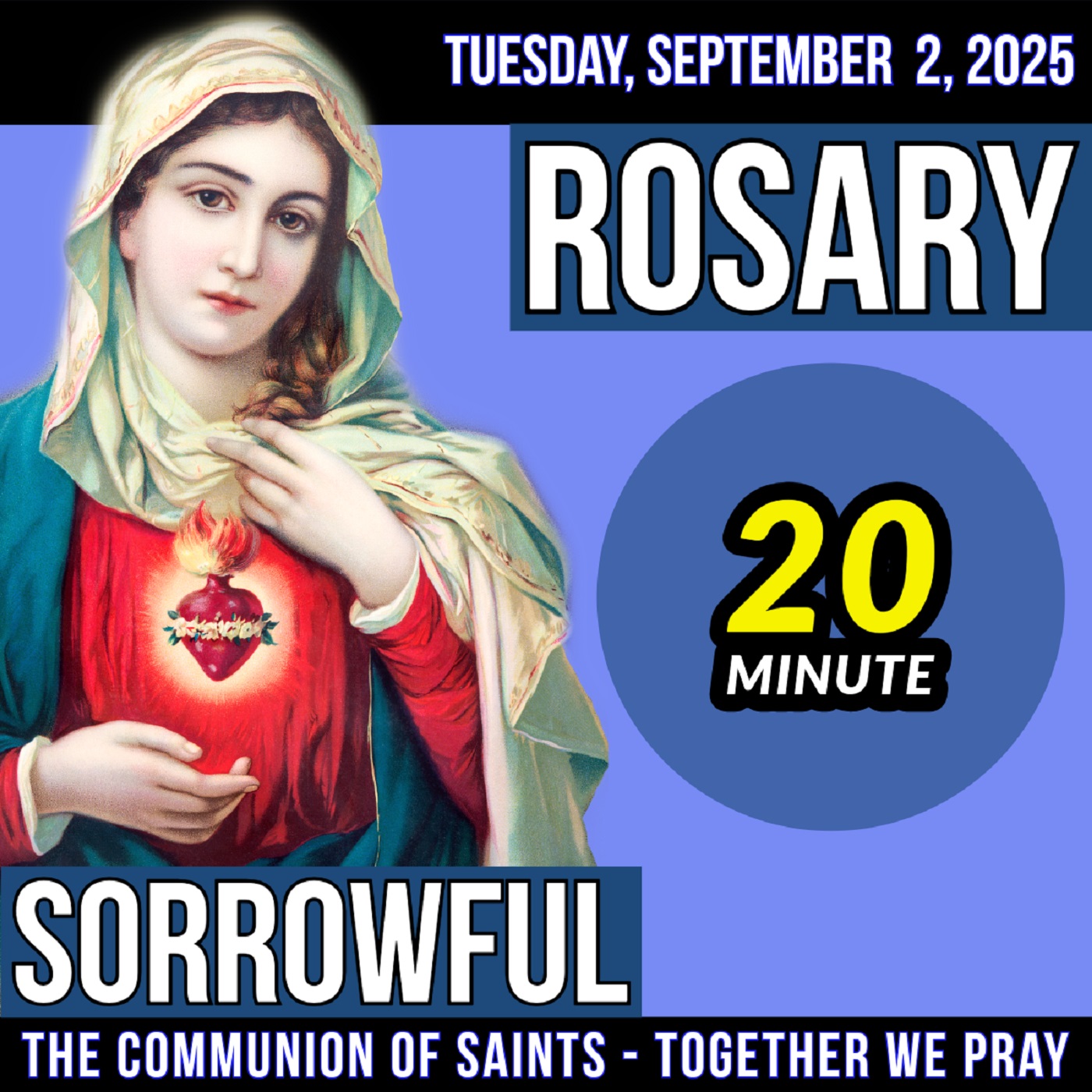 LISTEN - ROSARY TUESDAY - Theme: PEACE AMONG STARS