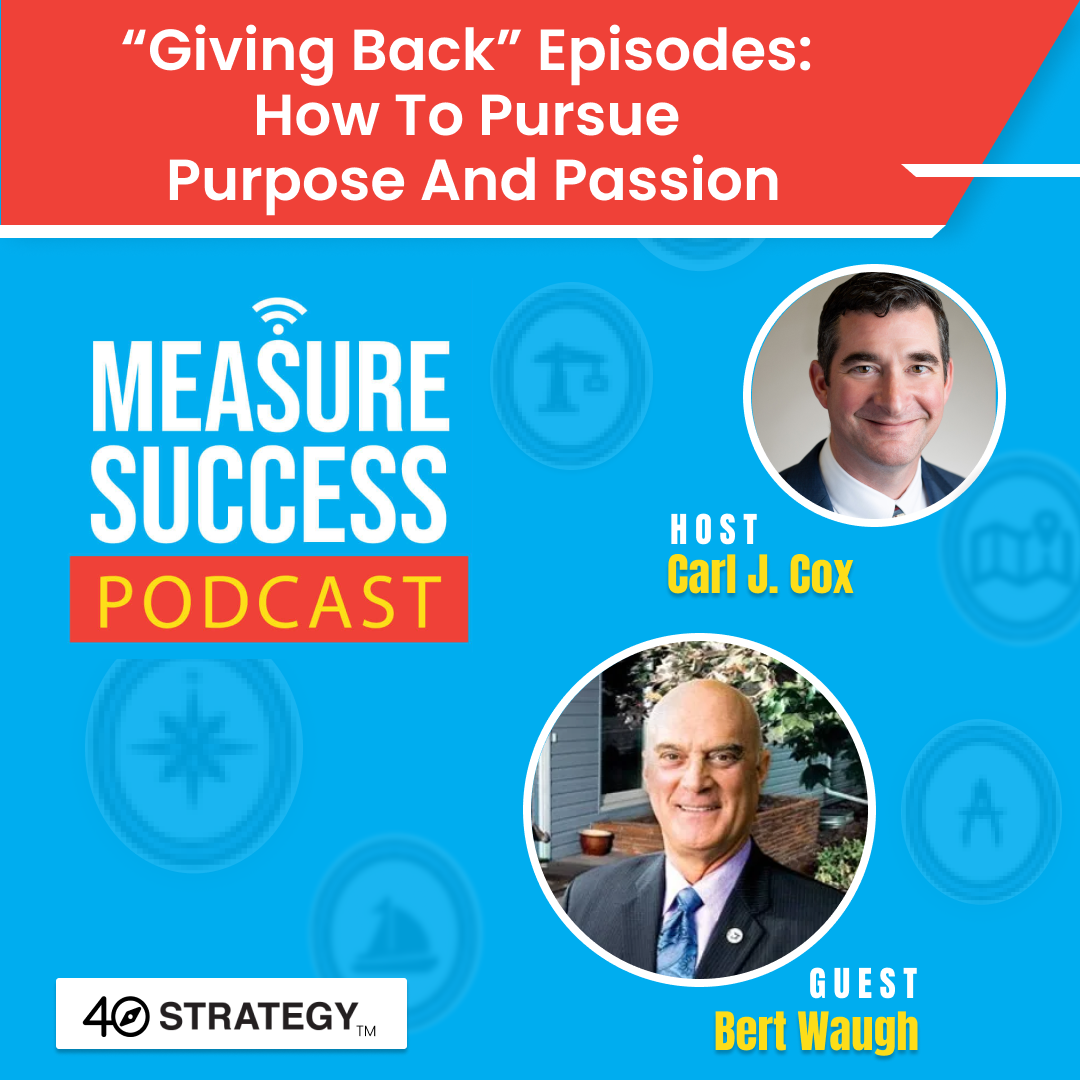 cover of episode “Giving Back” Episodes: How to pursue purpose and passion