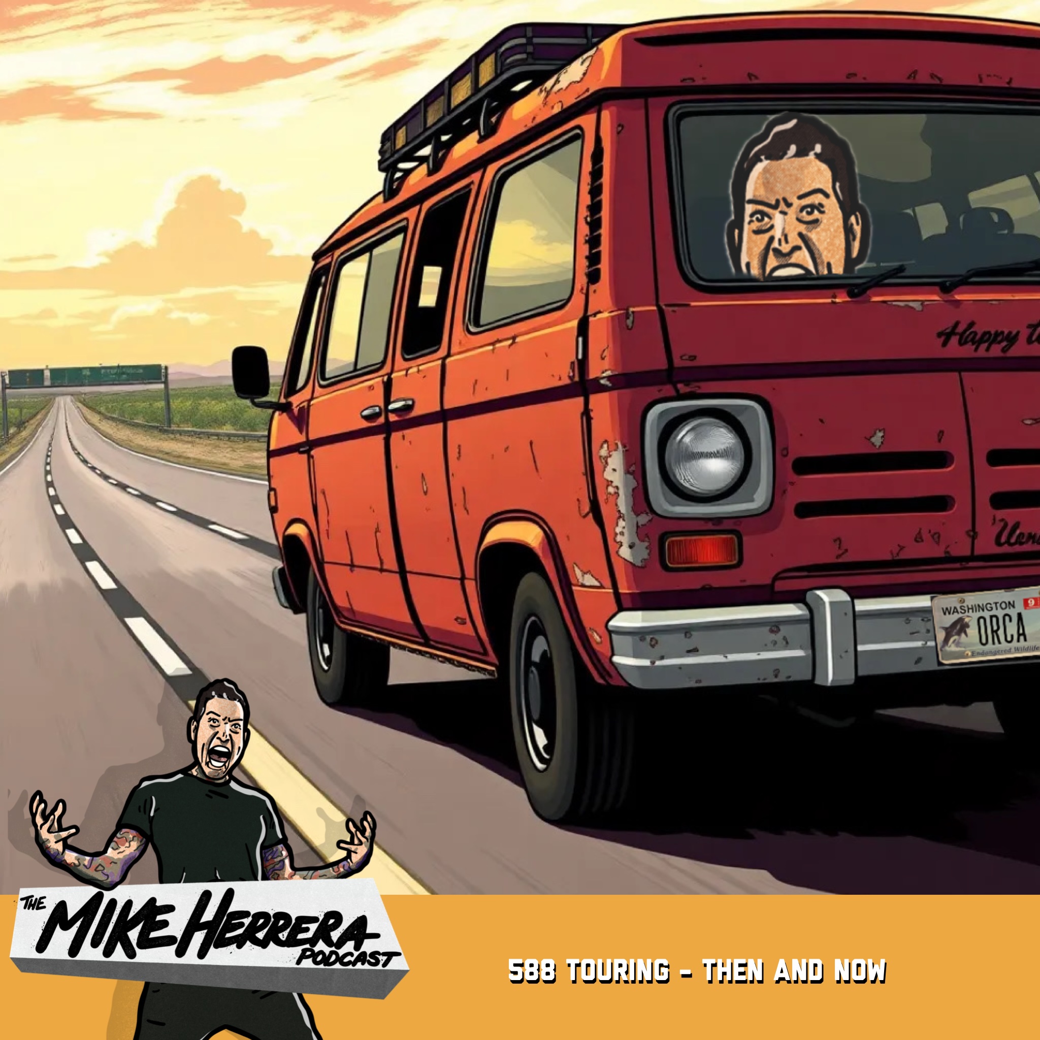 588 Touring - Then and Now