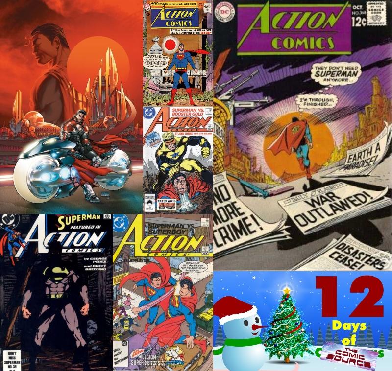 Five Favorite Covers Action Comics 12 Days of The Comic Source