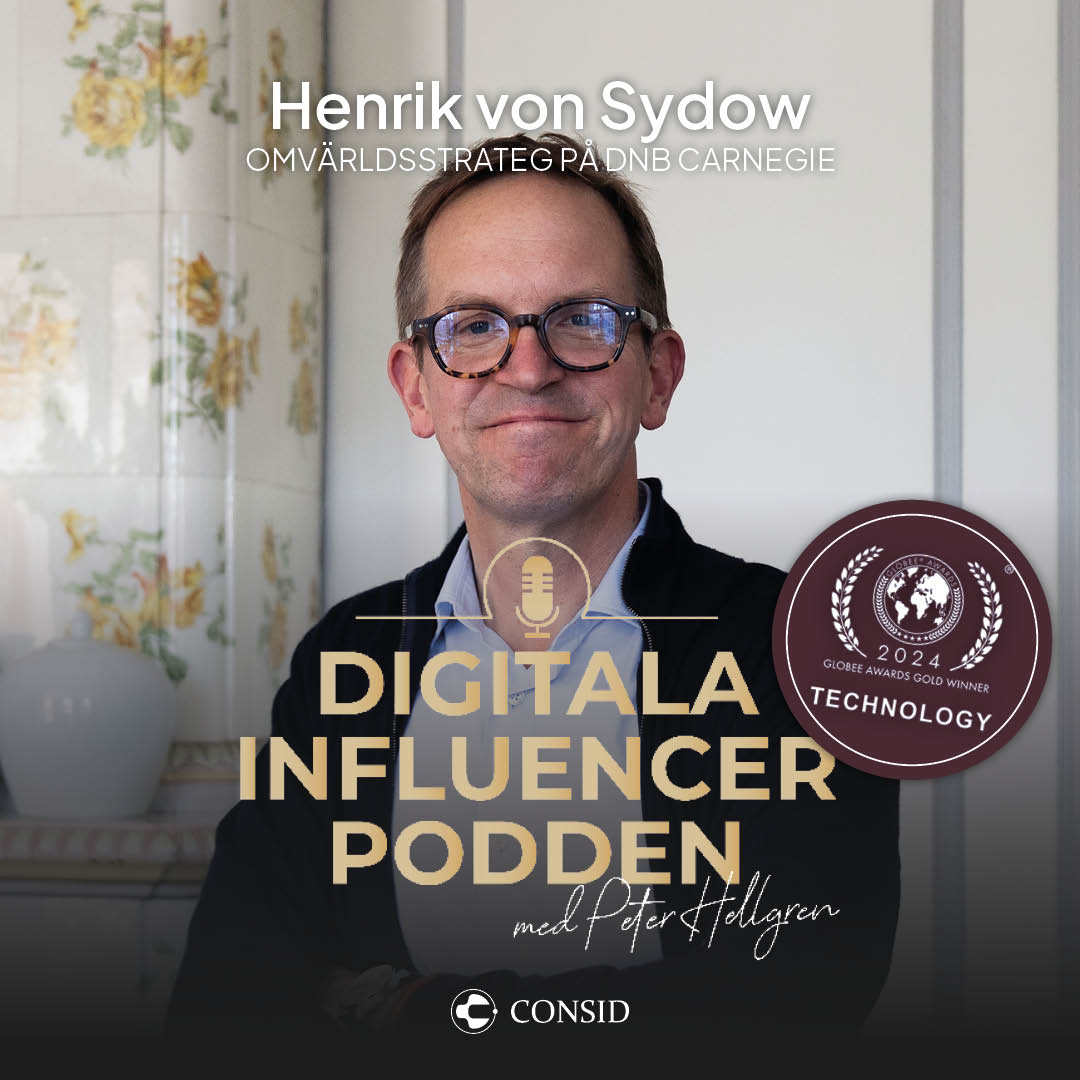 321. Geopolitik, guld och globala spel | Henrik von Sydow, Omvärldsstrateg på DNB Carnegie | världsekonomi