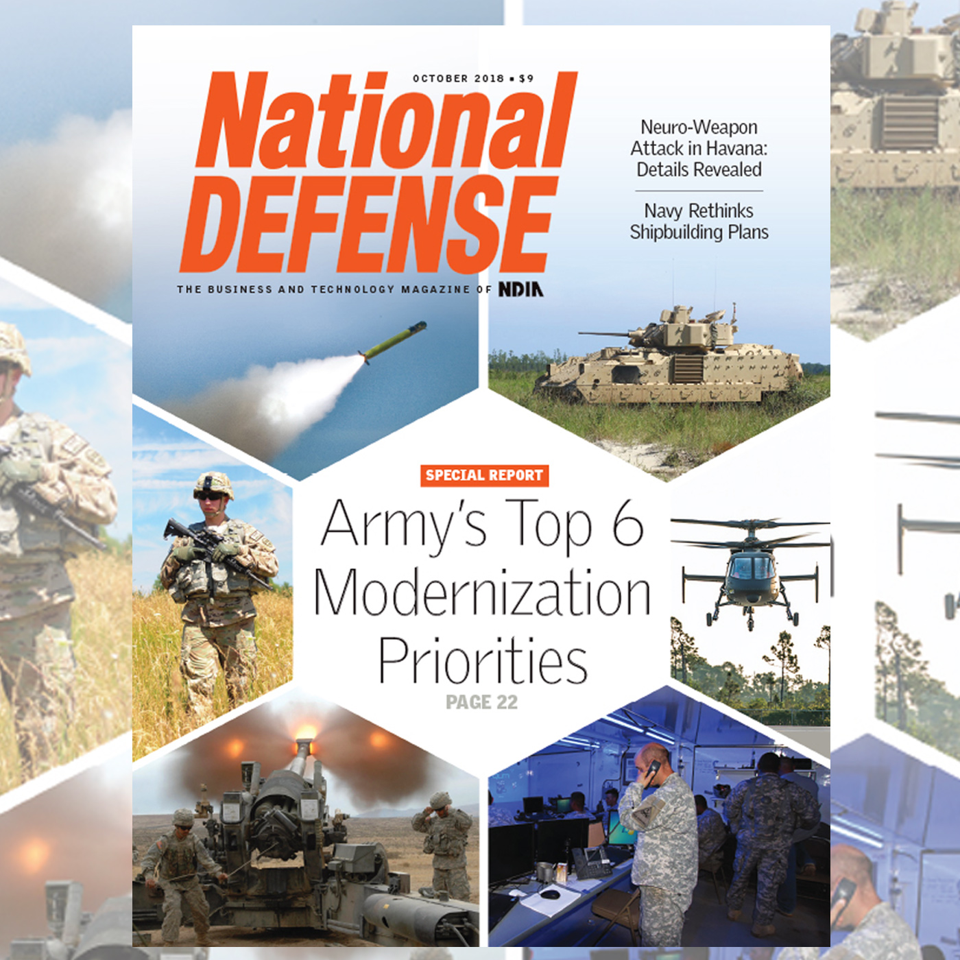 October 2018 - Next Gen Combat Vehicle, Navy and Neuro-Weapon Attack