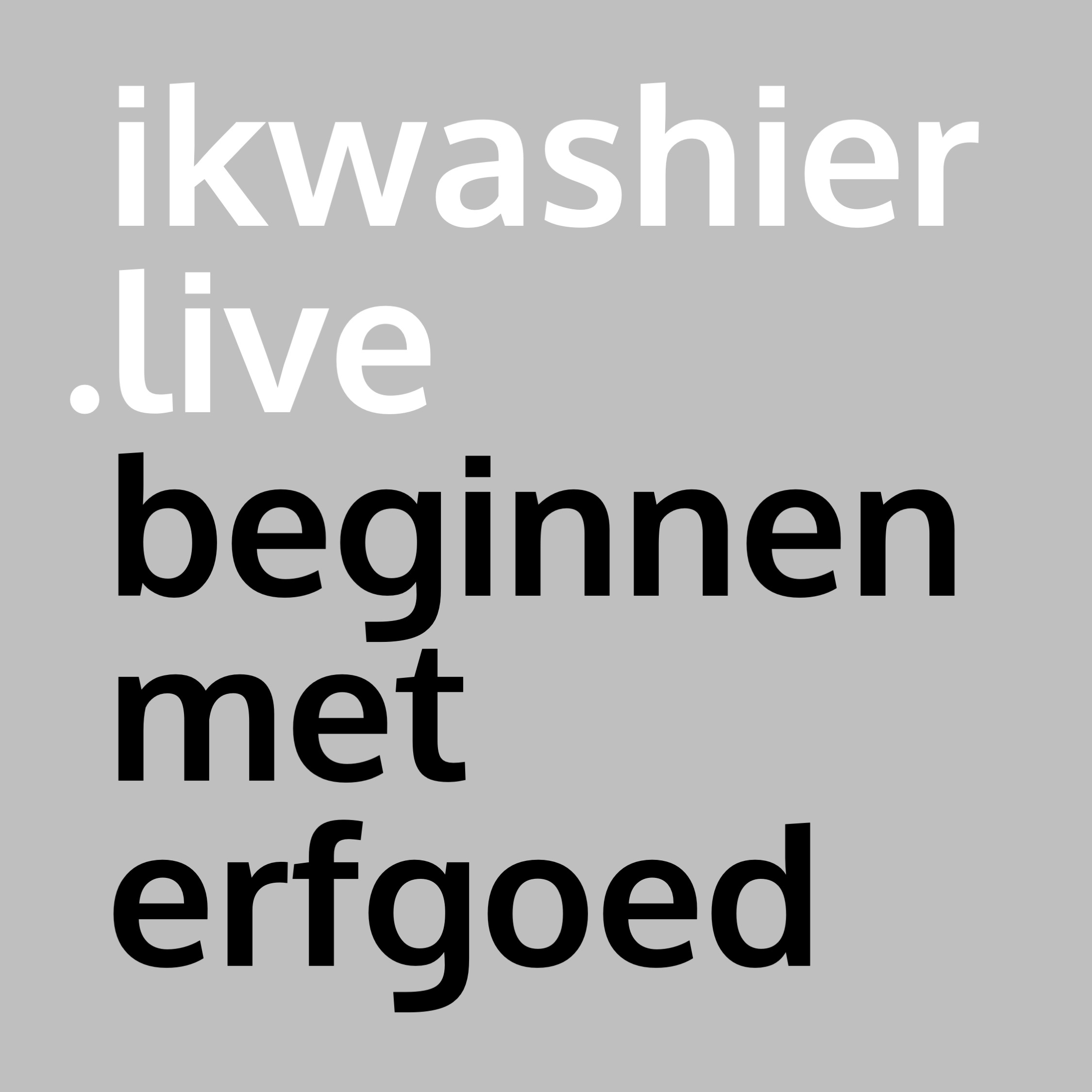 Beginnen met erfgoed