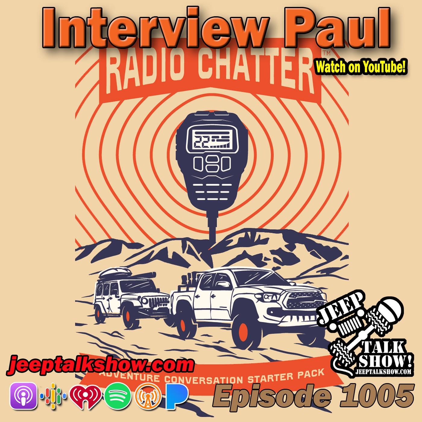 Episode 1005 - Paul Radio Chatter Game