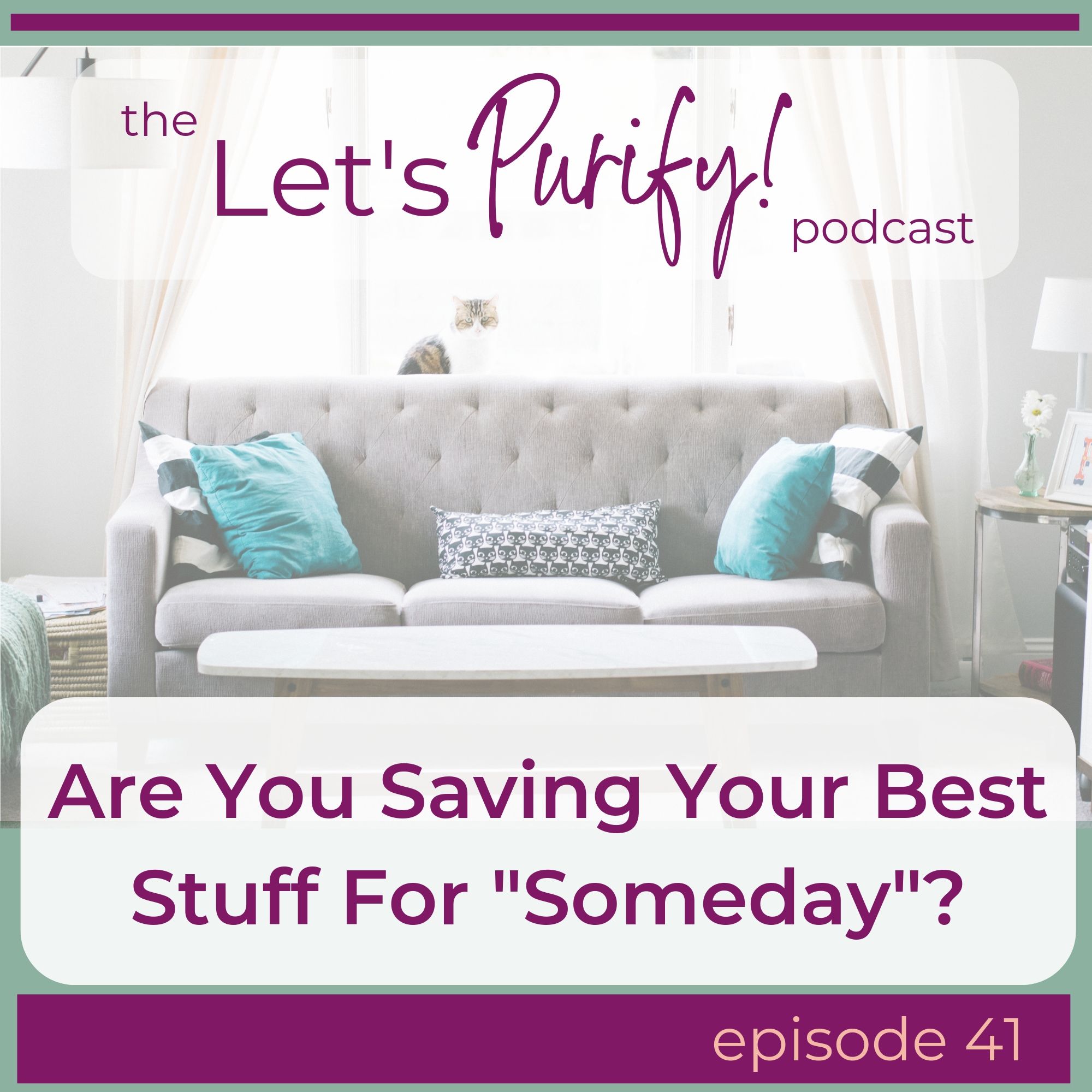 Let\'s Purify! Holistic Decluttering