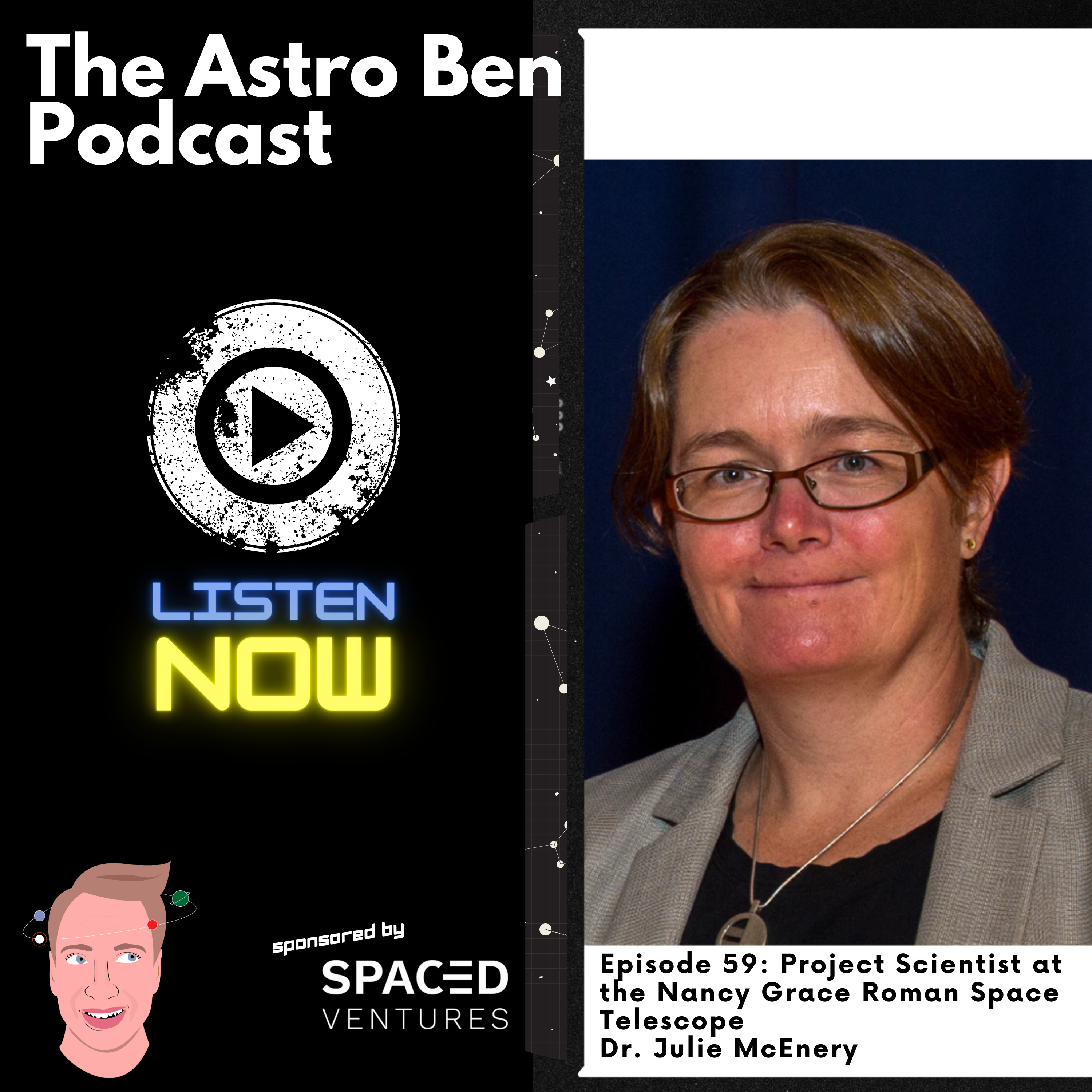 Dr Julie McEnery: Project Scientist at the Nancy Grace Roman Space Telescope