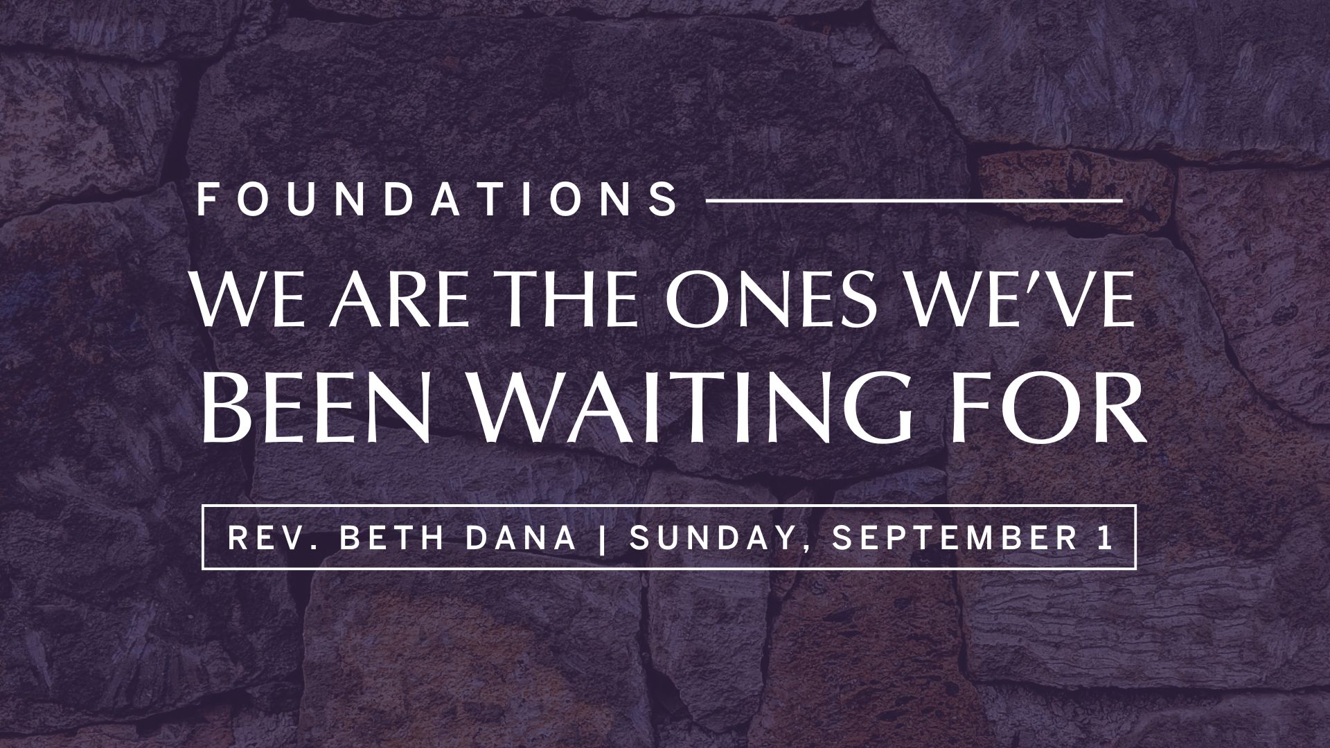 Unitarian Universalist Sermons and Conversations from First Unitarian Church of Dallas
