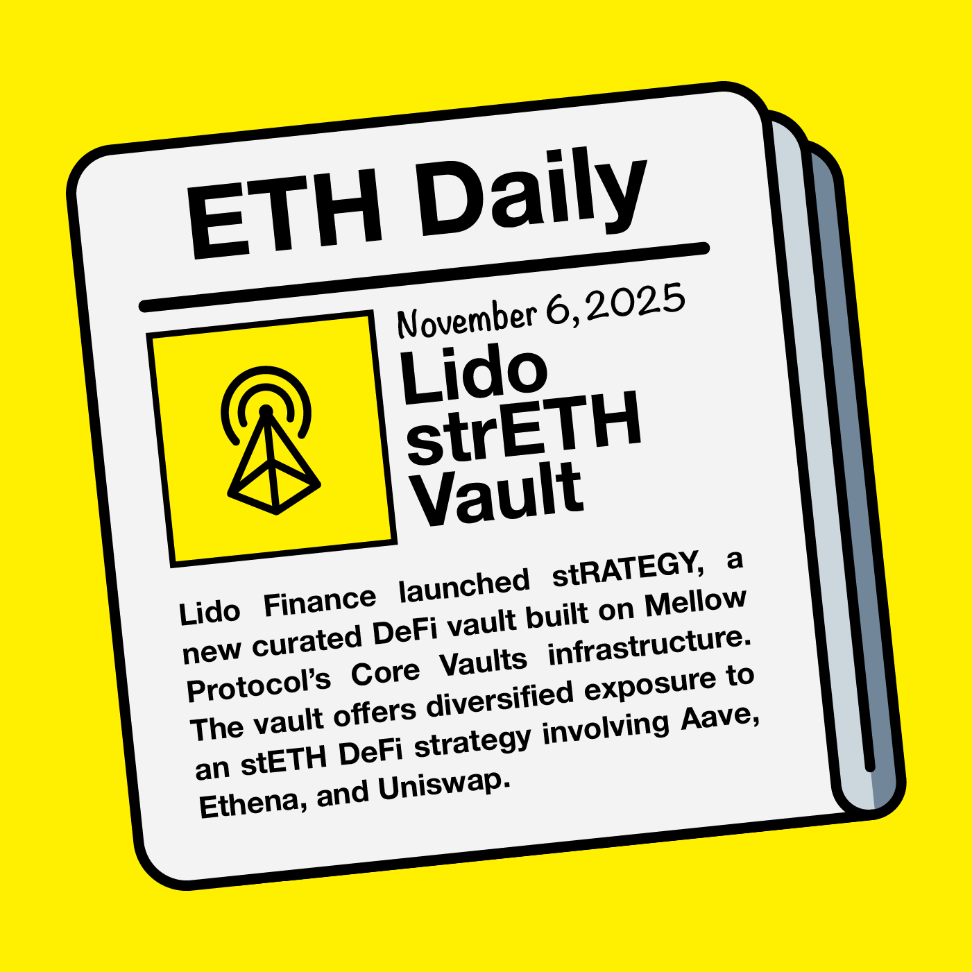 Lido Launches strETH Vault Lido Launches strETH Vault