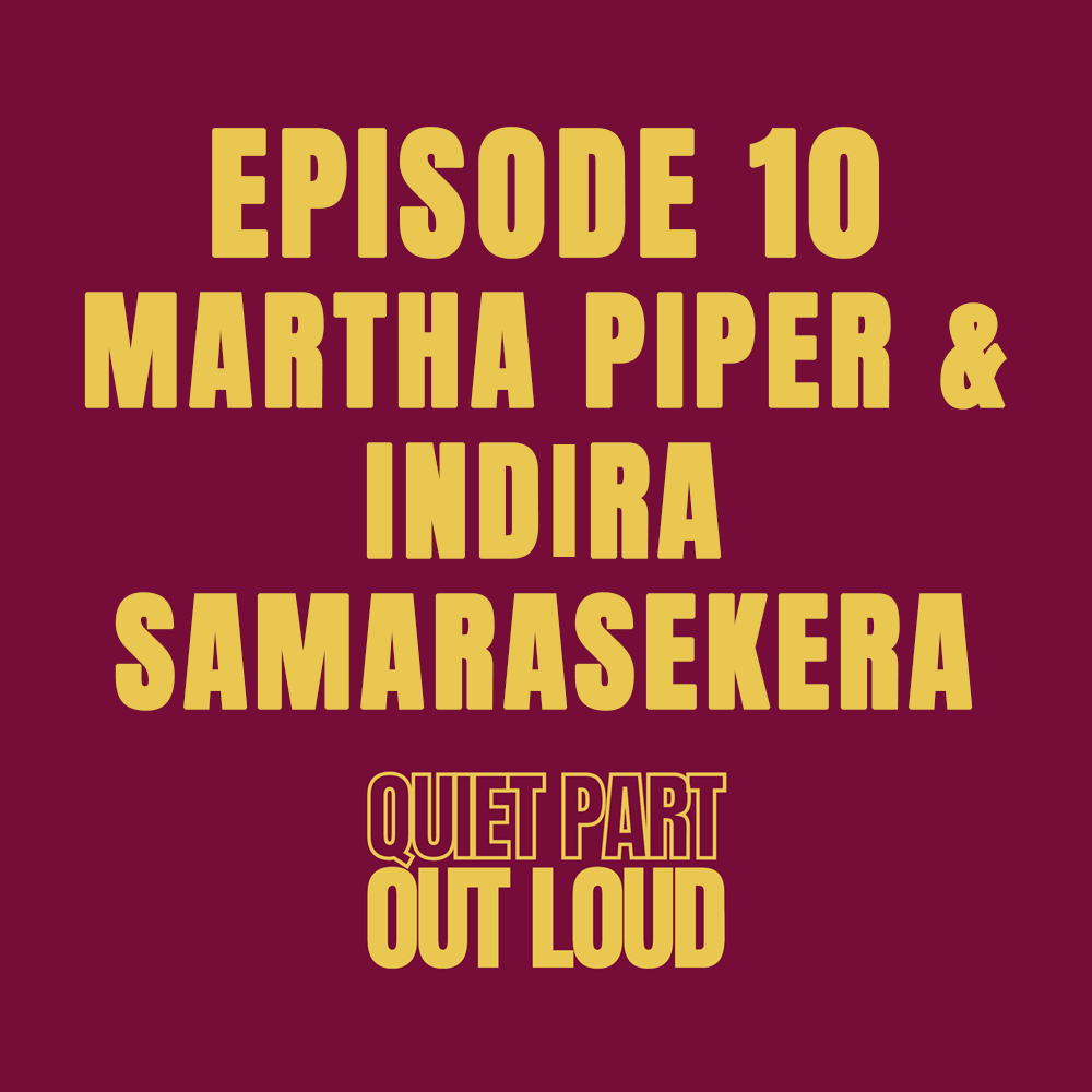 Quiet Part Out Loud