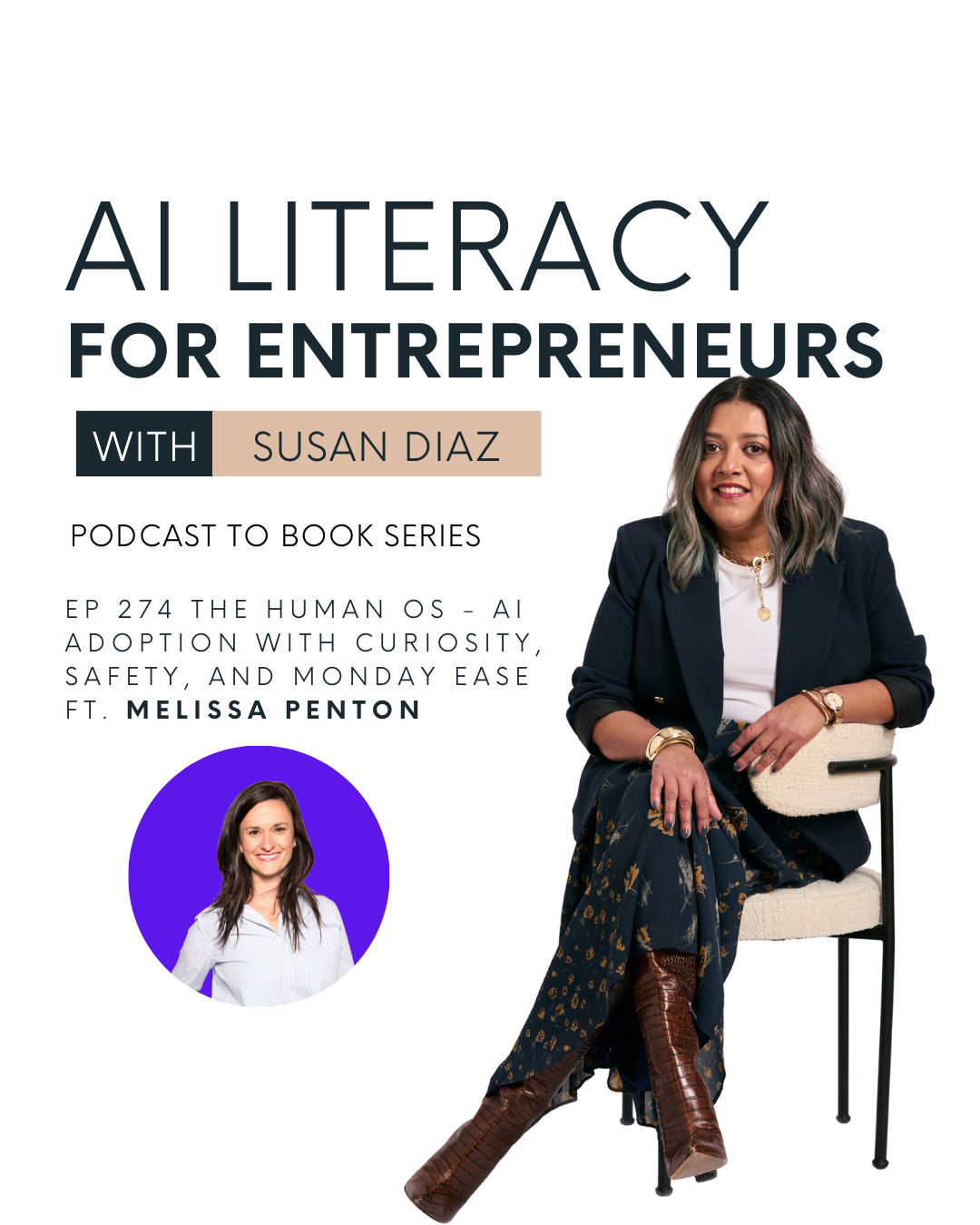 EP 274 The Human OS - AI Adoption With Curiosity, Safety, and Monday Ease ft. Melissa Penton