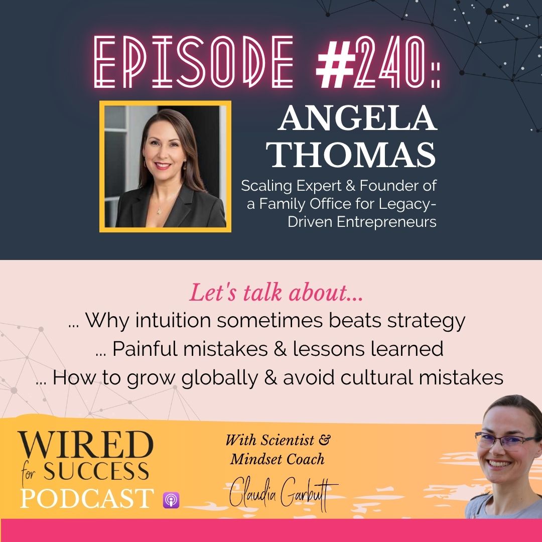 Challenges, Scaling Traps & the Spiritual Side of Growth with Angela Thomas | Episode 240