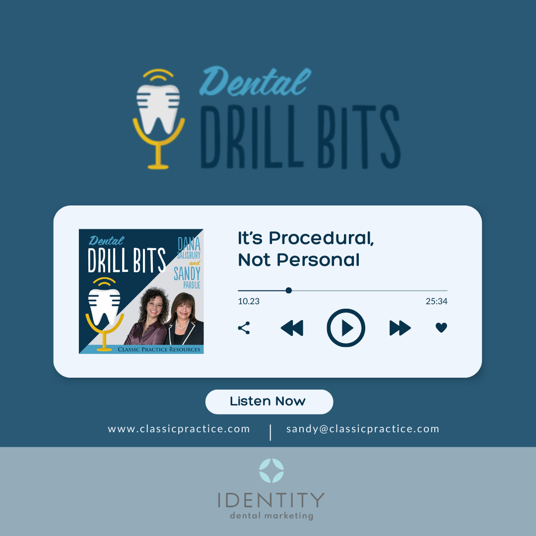 It's Procedural, Not Personal