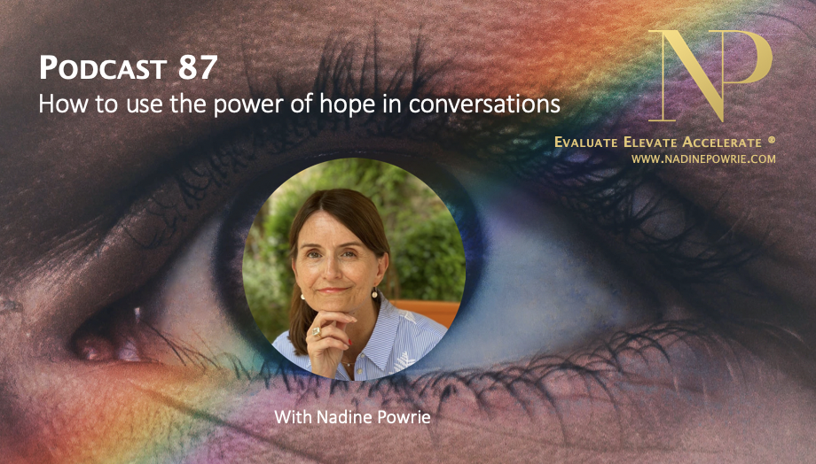How to use the power of hope in conversations