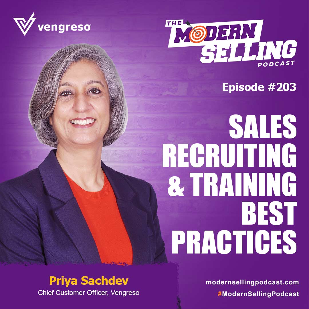 Sales Recruiting & Training Best Practices with Priya Sachdev, #203