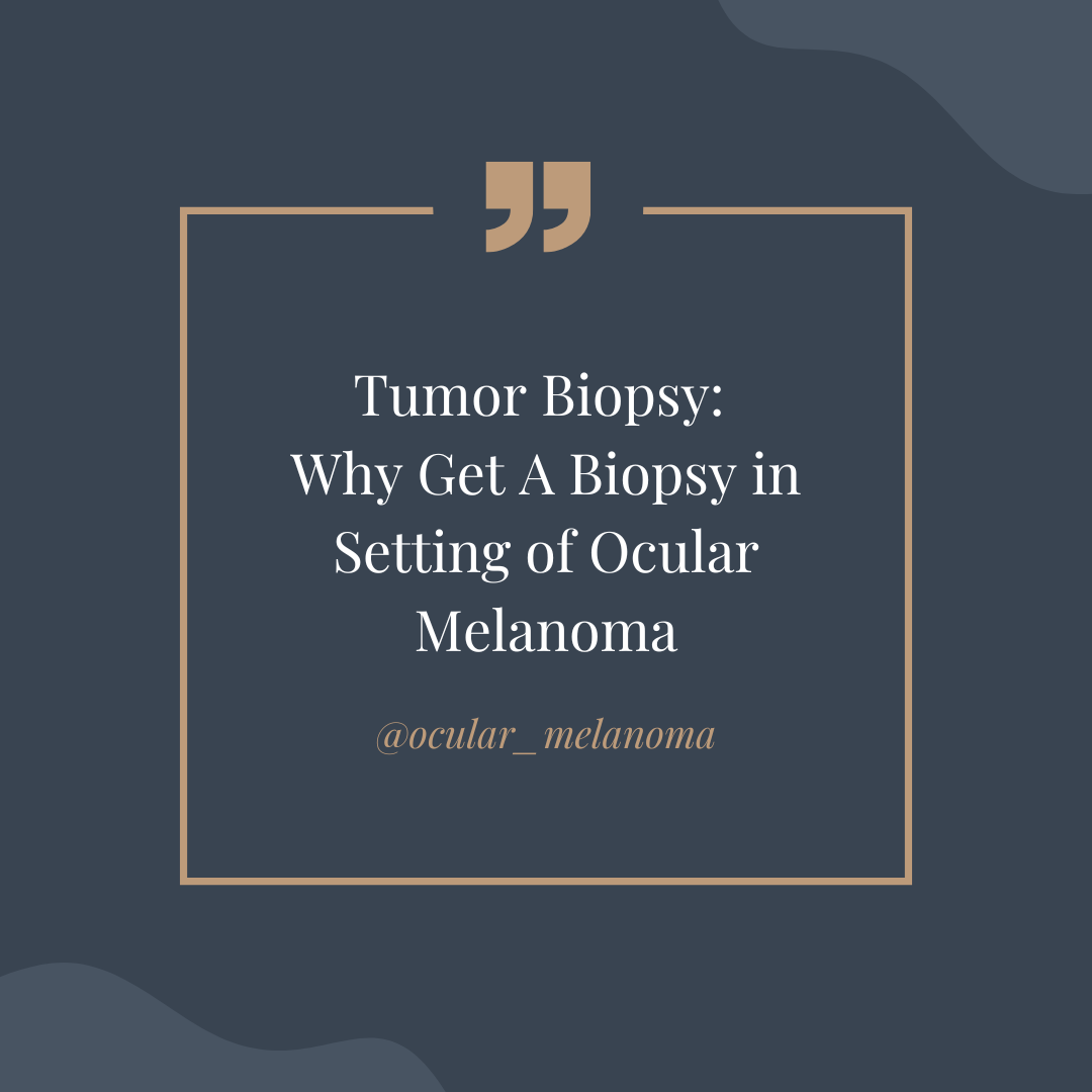 Finding Your Way with Ocular Melanoma