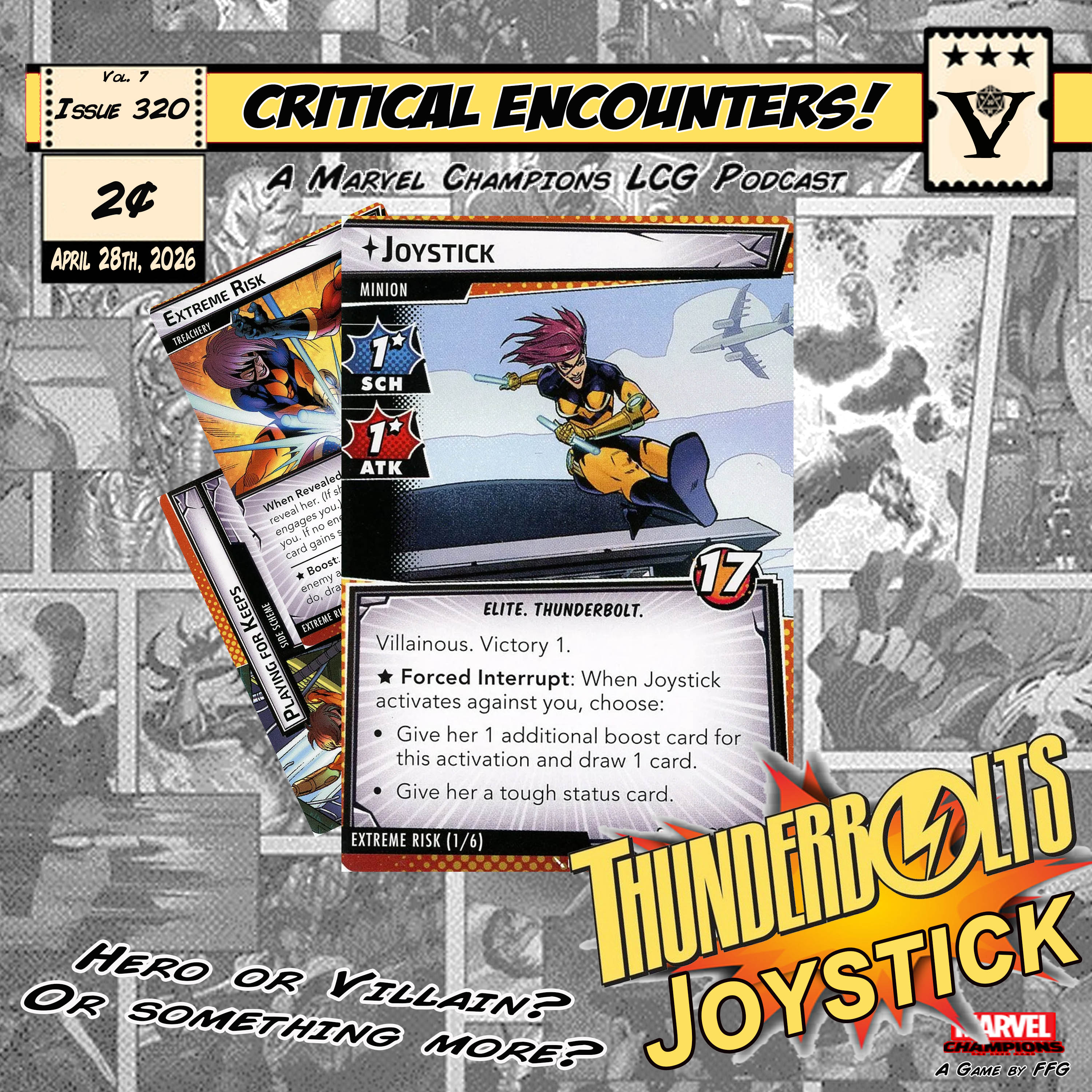 Critical Encounters - Issue 320 - Thunderbolts - Joystick episode artwork