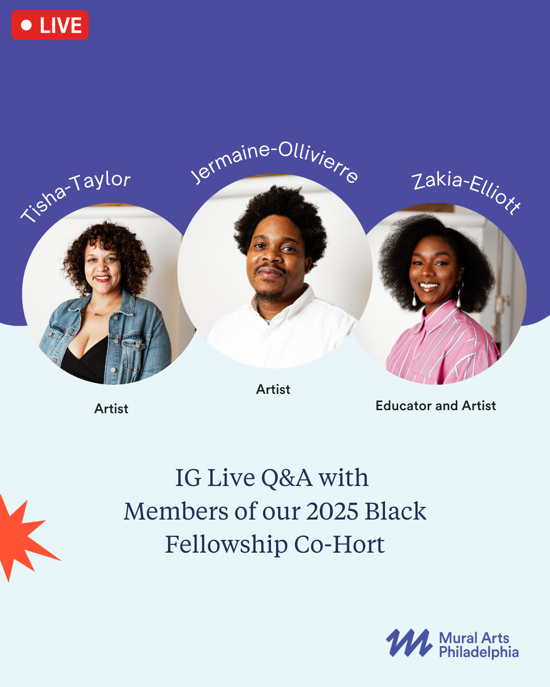 Artist Appreciation Month: LIVE Artist Talk
