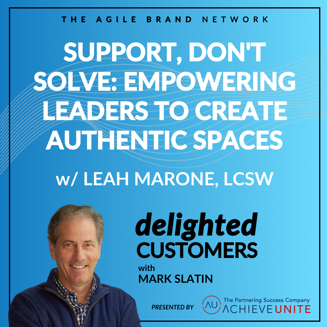 #122 Support, Don't Solve: Empowering Leaders to Create Authentic Spaces