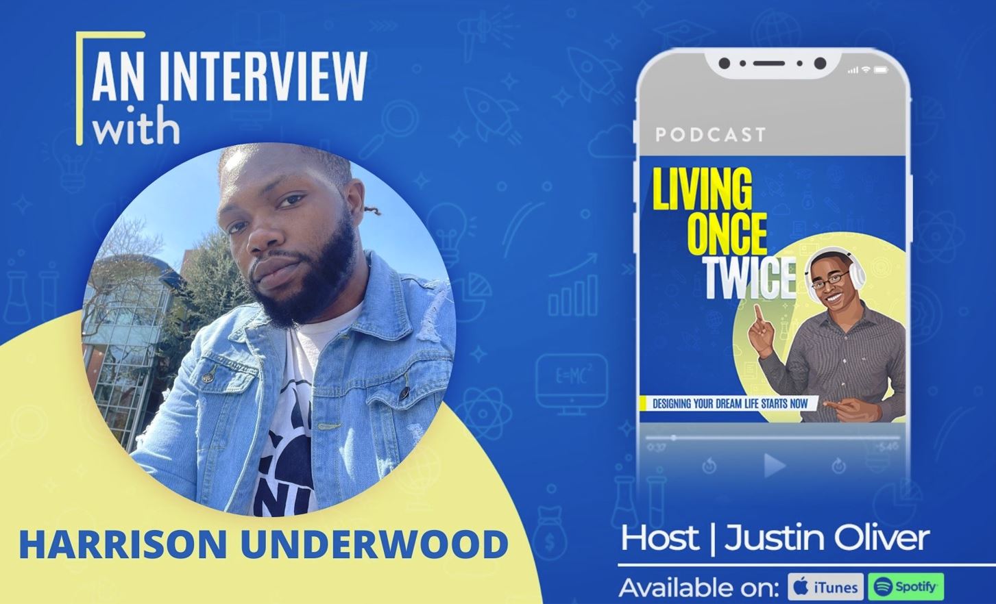 Living Once Twice Ep 29 - Building Self-Belief through Betting on Yourself w/ Harrison Underwood