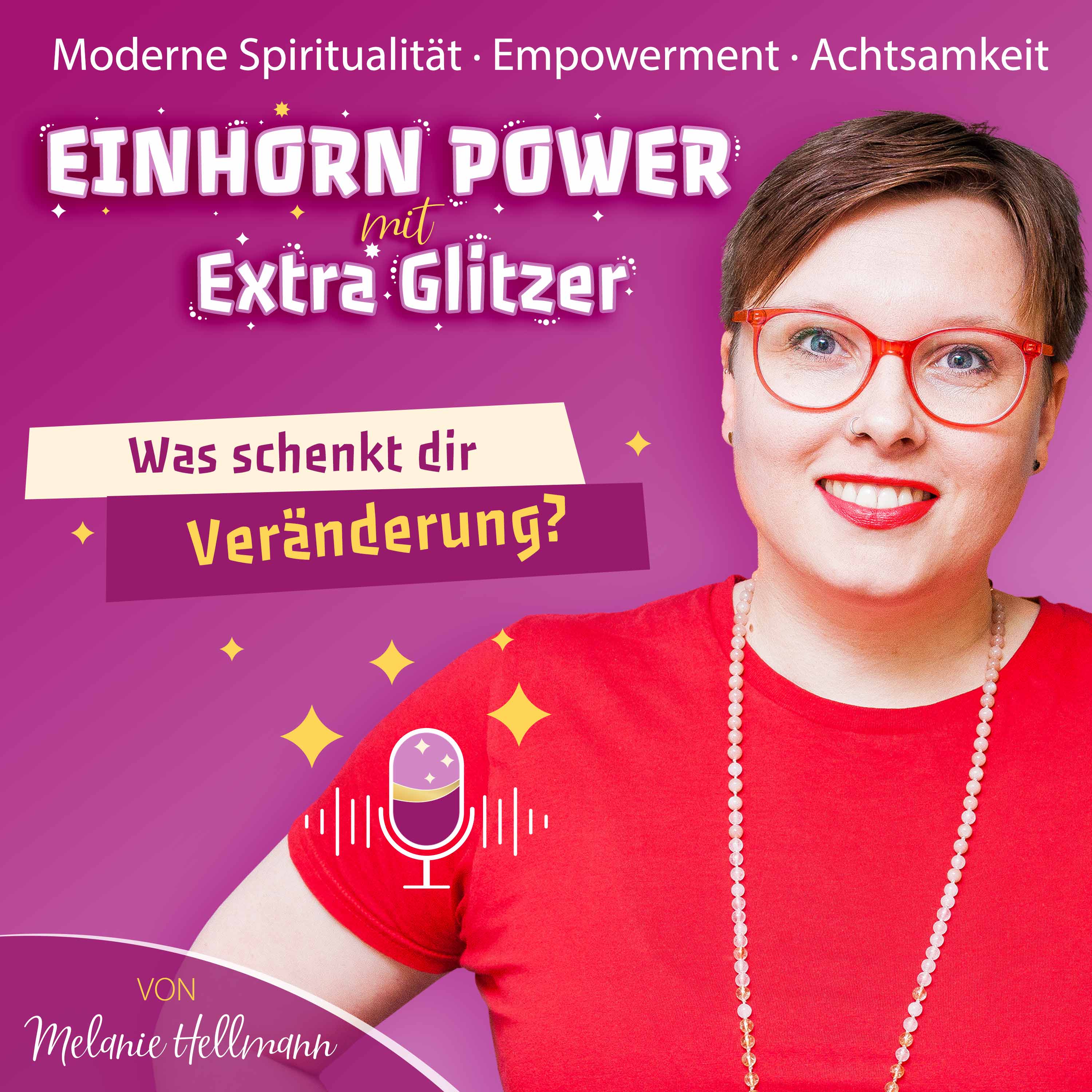Einhorn Power mit Extra Glitzer