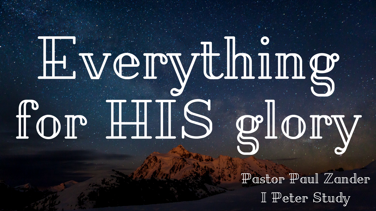 Everything For His Glory episode artwork