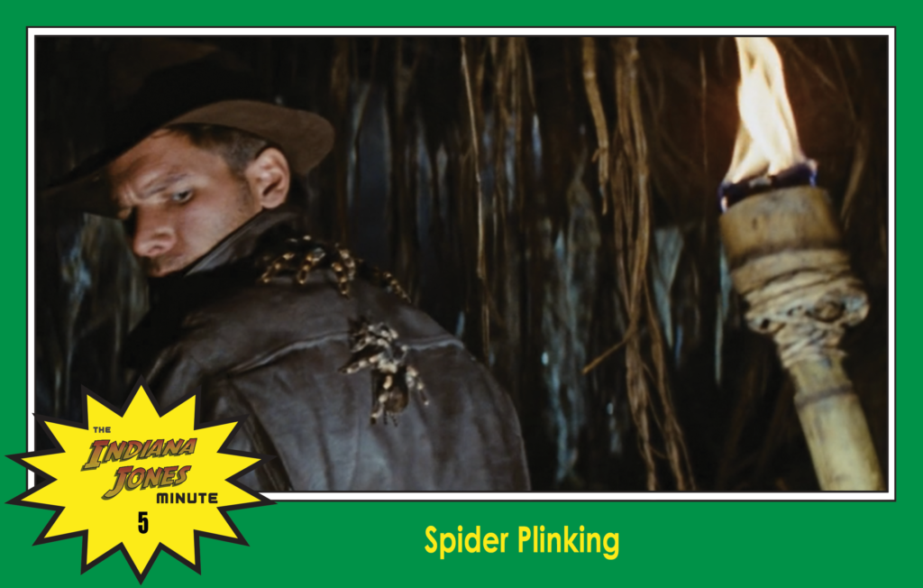 Raiders of the Lost Ark Minute 5: Spider Plinking