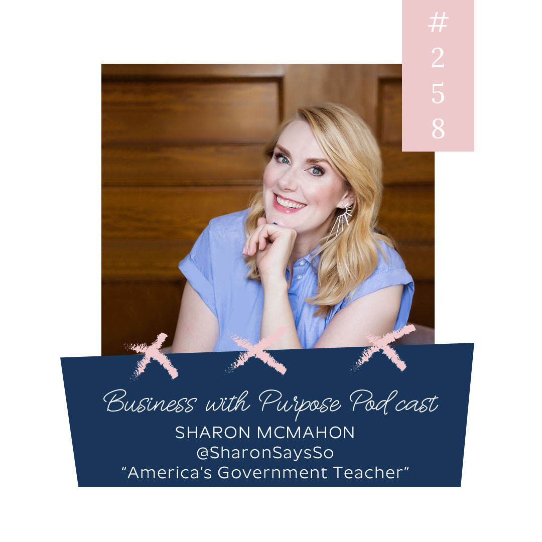 Radical Generosity & Using Social Media for Good | EP 258: Sharon McMahon, @SharonSaysSo