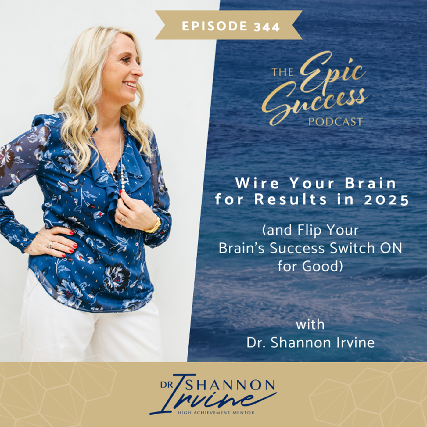 Wire your Brain for Results in 2025 (and Flip your Brain's Success Switch on for Good) with Dr. Shannon Irvine